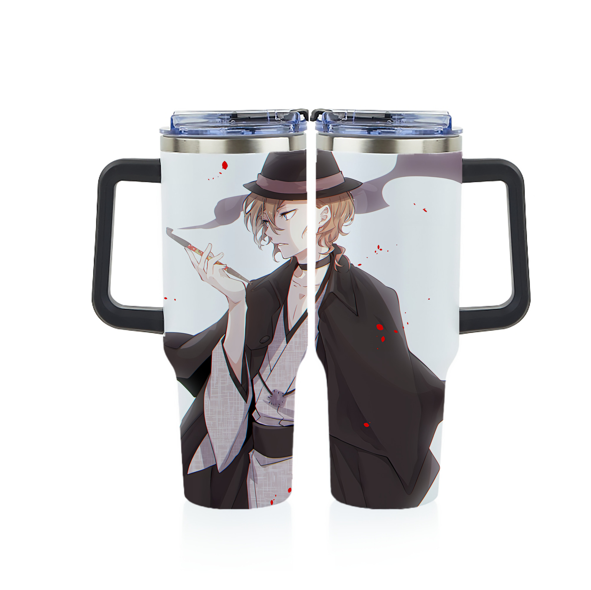 （画像用） 文豪ストレイドッグス Bungo Stray Dogs 1200ｍLフルプリント車用タンブラー