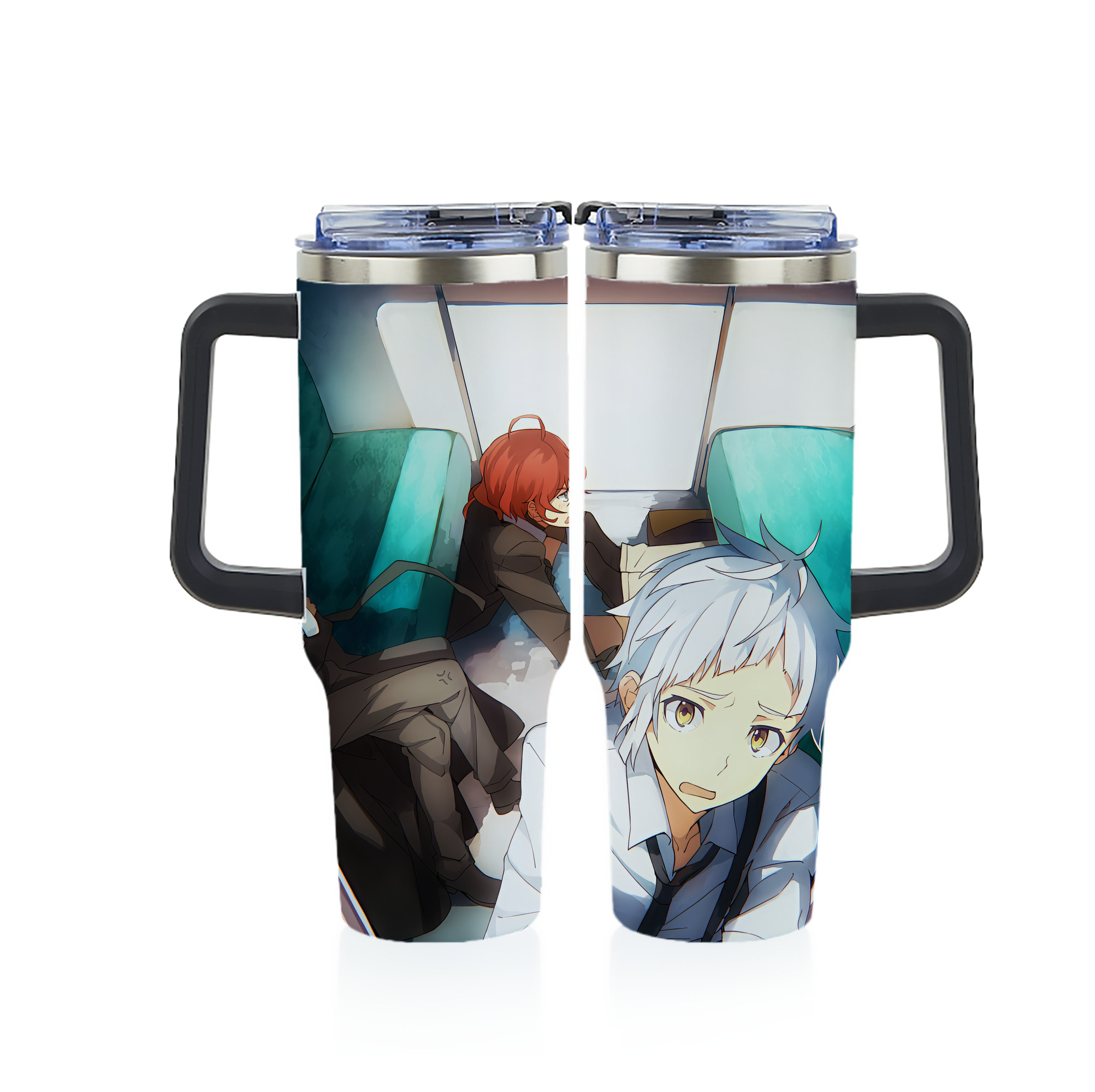 （画像用） 文豪ストレイドッグス Bungo Stray Dogs 1200ｍLフルプリント車用タンブラー