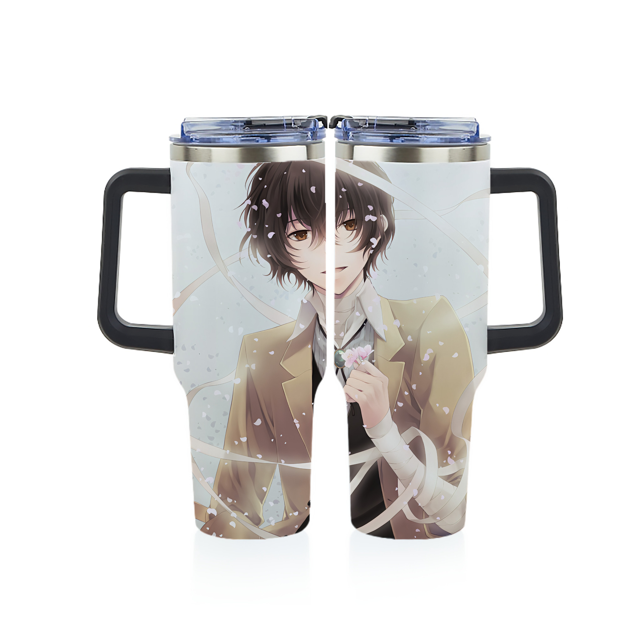 （画像用） 文豪ストレイドッグス Bungo Stray Dogs 1200ｍLフルプリント車用タンブラー