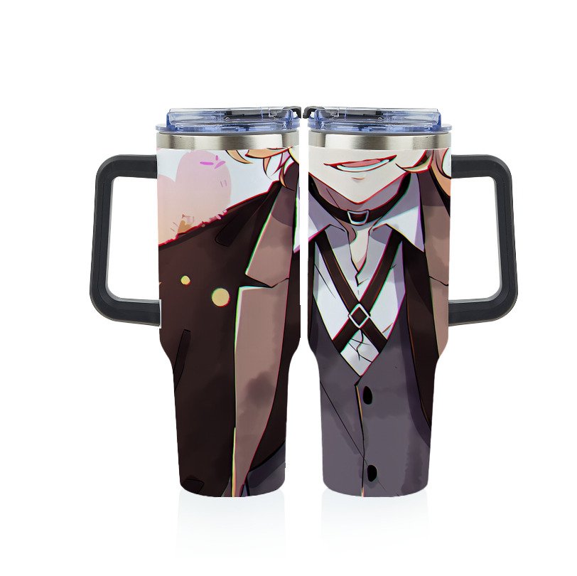 （画像用） 文豪ストレイドッグス Bungo Stray Dogs 1200ｍLフルプリント車用タンブラー