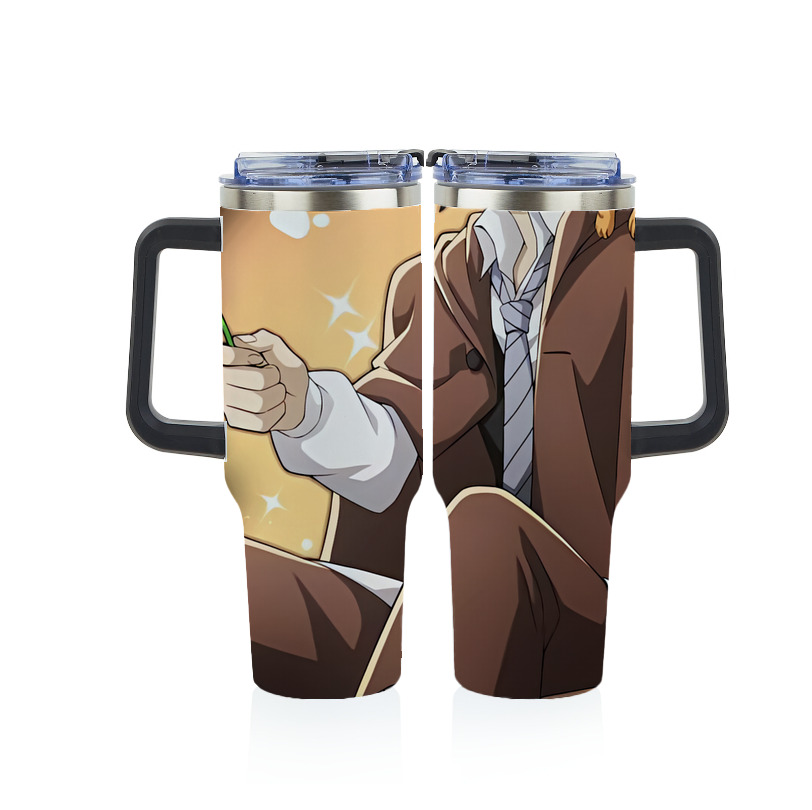 （画像用） 文豪ストレイドッグス Bungo Stray Dogs 1200ｍLフルプリント車用タンブラー