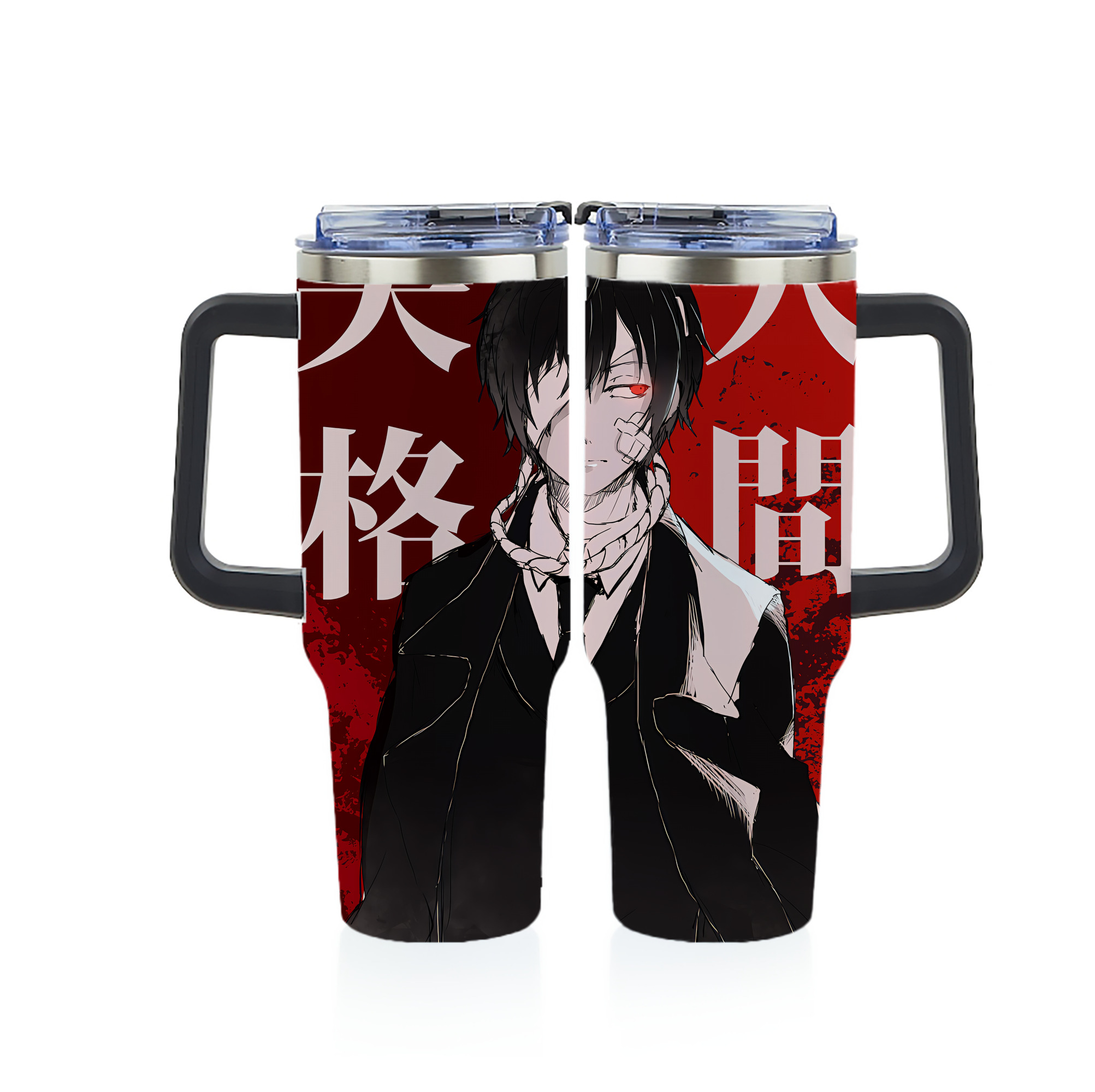 （画像用） 文豪ストレイドッグス Bungo Stray Dogs 1200ｍLフルプリント車用タンブラー