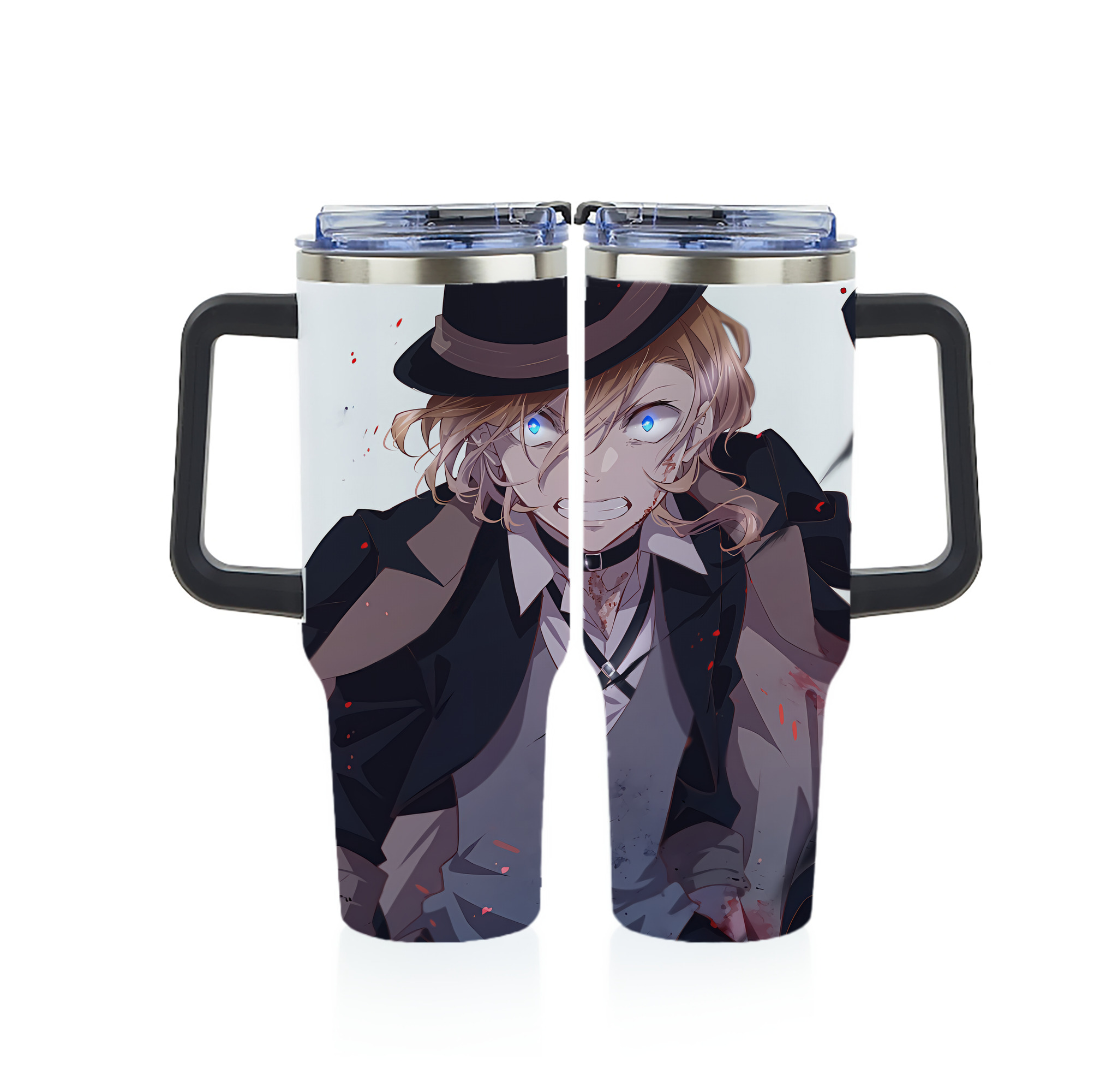 （画像用） 文豪ストレイドッグス Bungo Stray Dogs 1200ｍLフルプリント車用タンブラー