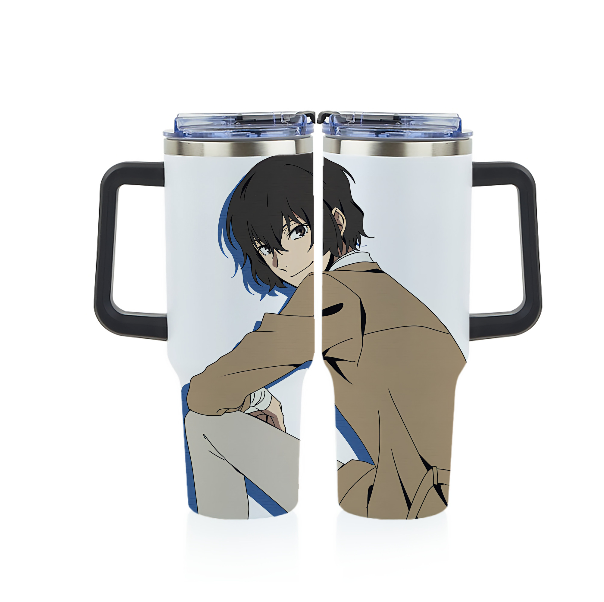 （画像用） 文豪ストレイドッグス Bungo Stray Dogs 1200ｍLフルプリント車用タンブラー
