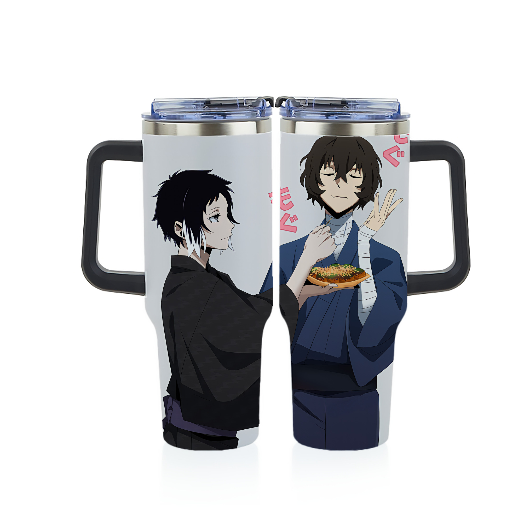 （画像用） 文豪ストレイドッグス Bungo Stray Dogs 1200ｍLフルプリント車用タンブラー
