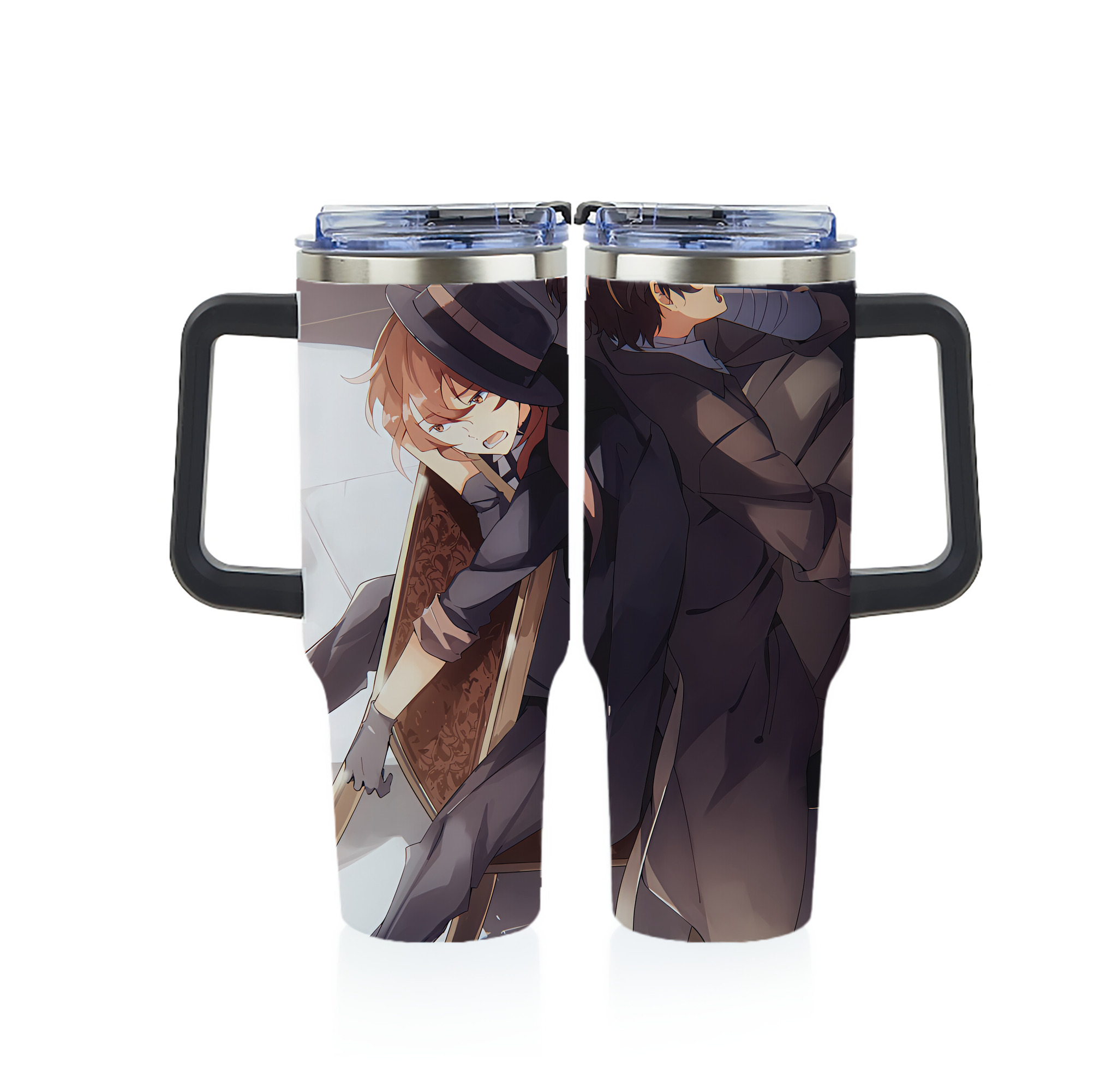 （画像用） 文豪ストレイドッグス Bungo Stray Dogs 1200ｍLフルプリント車用タンブラー