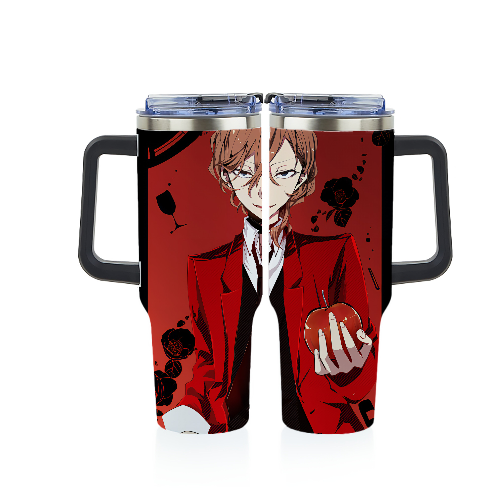 （画像用） 文豪ストレイドッグス Bungo Stray Dogs 1200ｍLフルプリント車用タンブラー