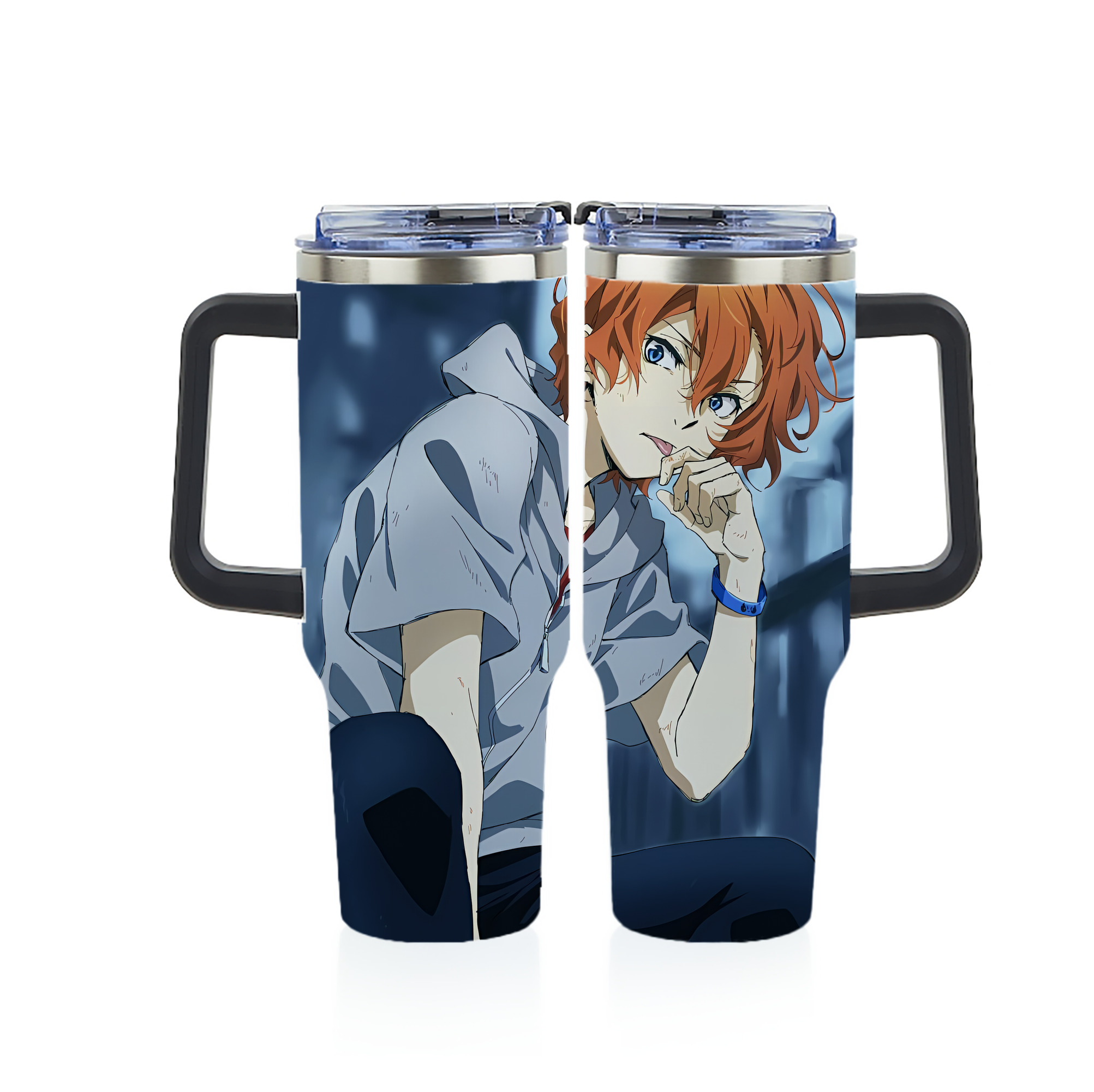 （画像用） 文豪ストレイドッグス Bungo Stray Dogs 1200ｍLフルプリント車用タンブラー