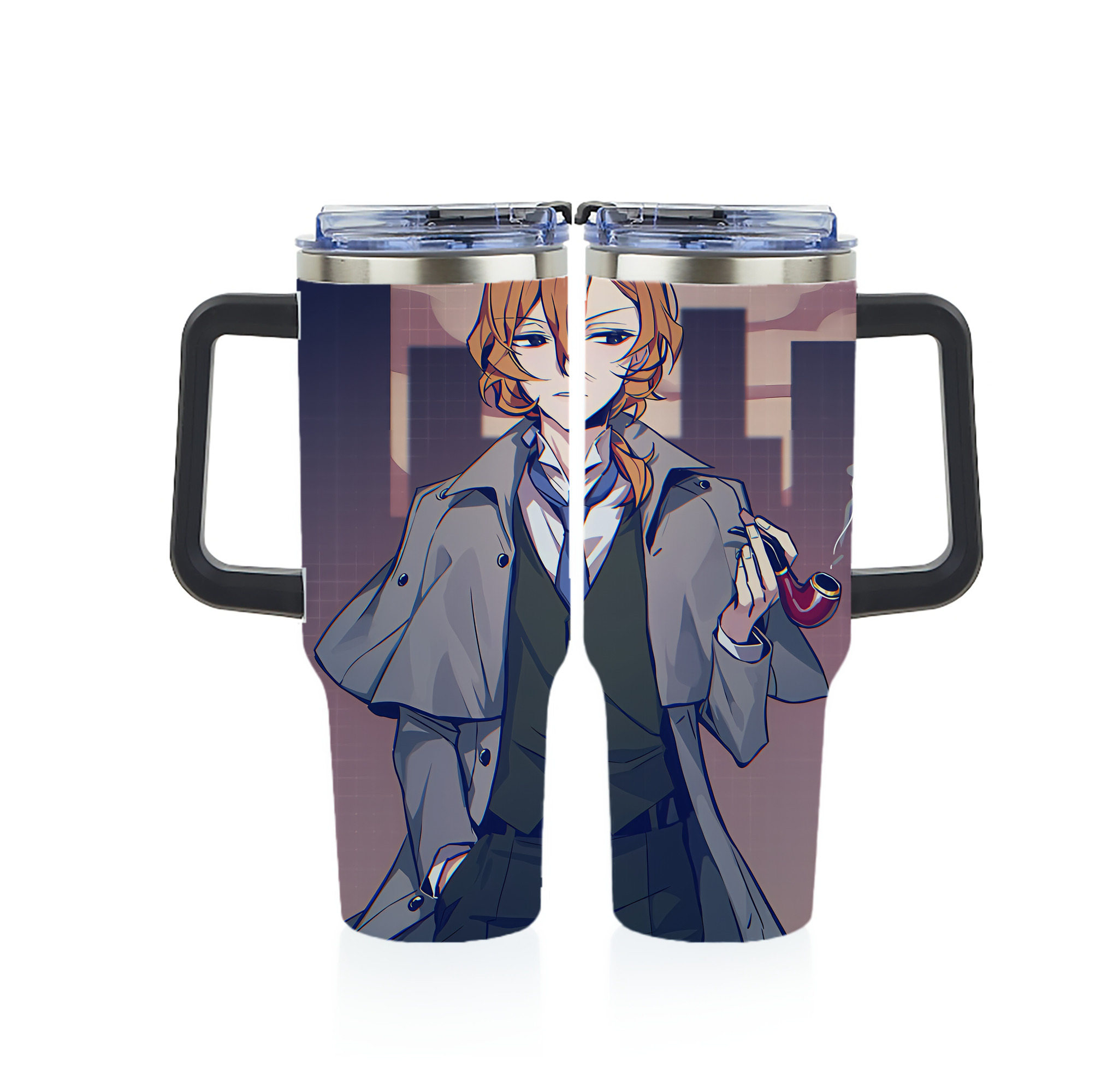 （画像用） 文豪ストレイドッグス Bungo Stray Dogs 1200ｍLフルプリント車用タンブラー