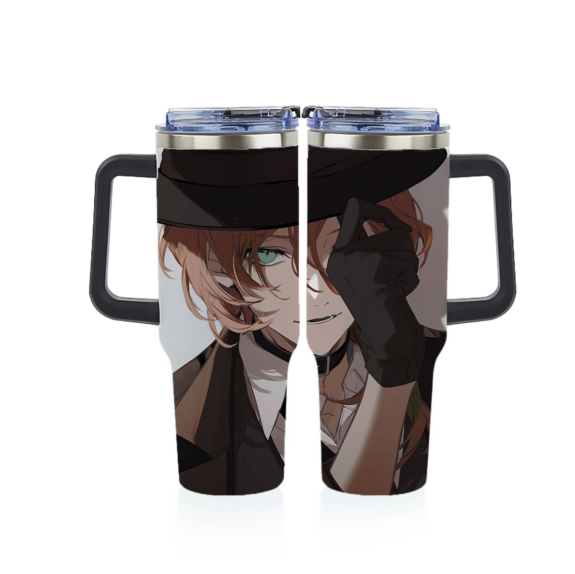 （画像用） 文豪ストレイドッグス Bungo Stray Dogs 1200ｍLフルプリント車用タンブラー