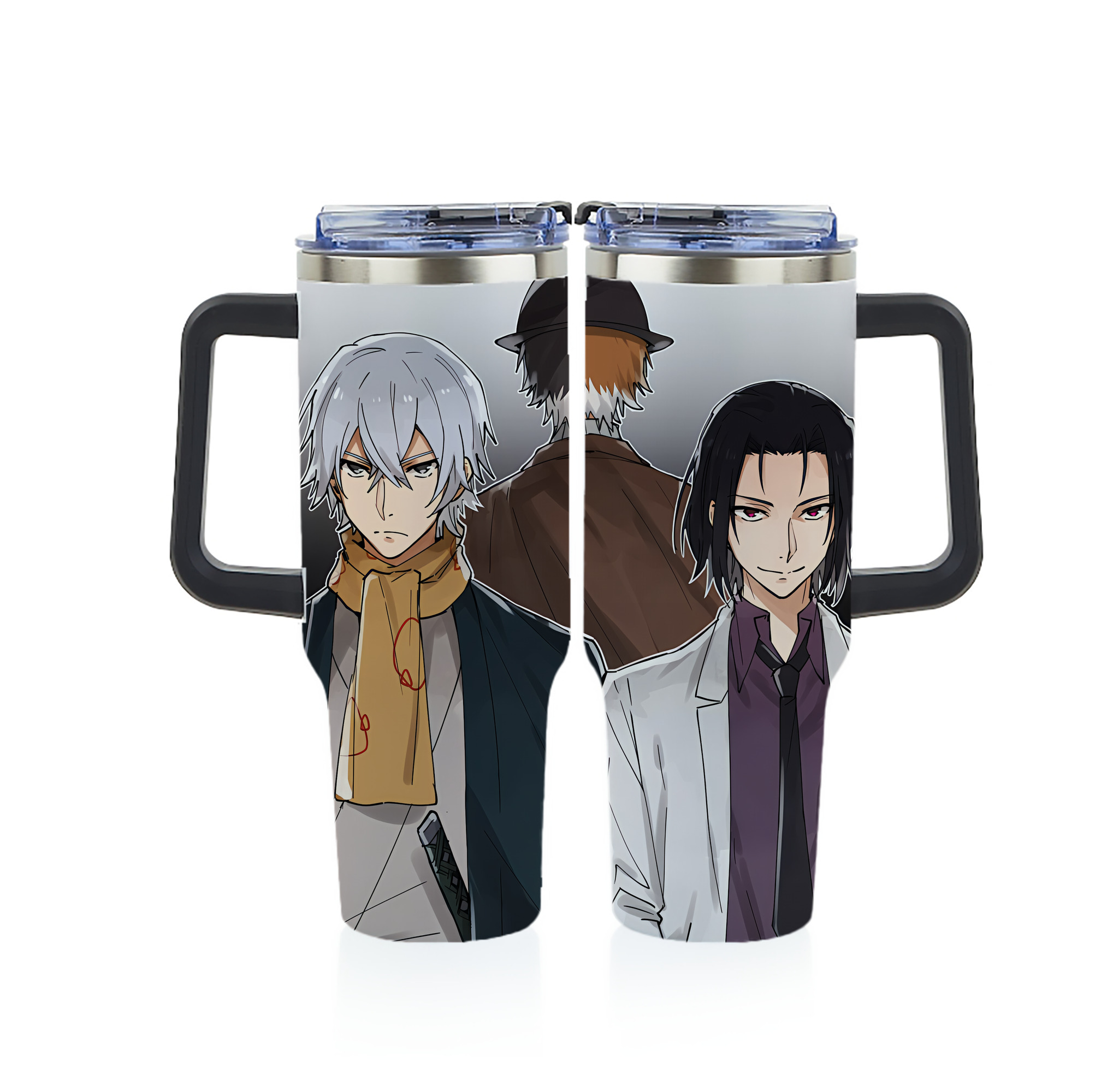 （画像用） 文豪ストレイドッグス Bungo Stray Dogs 1200ｍLフルプリント車用タンブラー