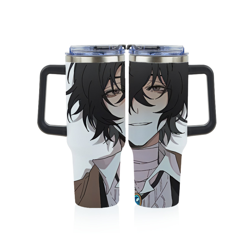 （画像用） 文豪ストレイドッグス Bungo Stray Dogs 1200ｍLフルプリント車用タンブラー