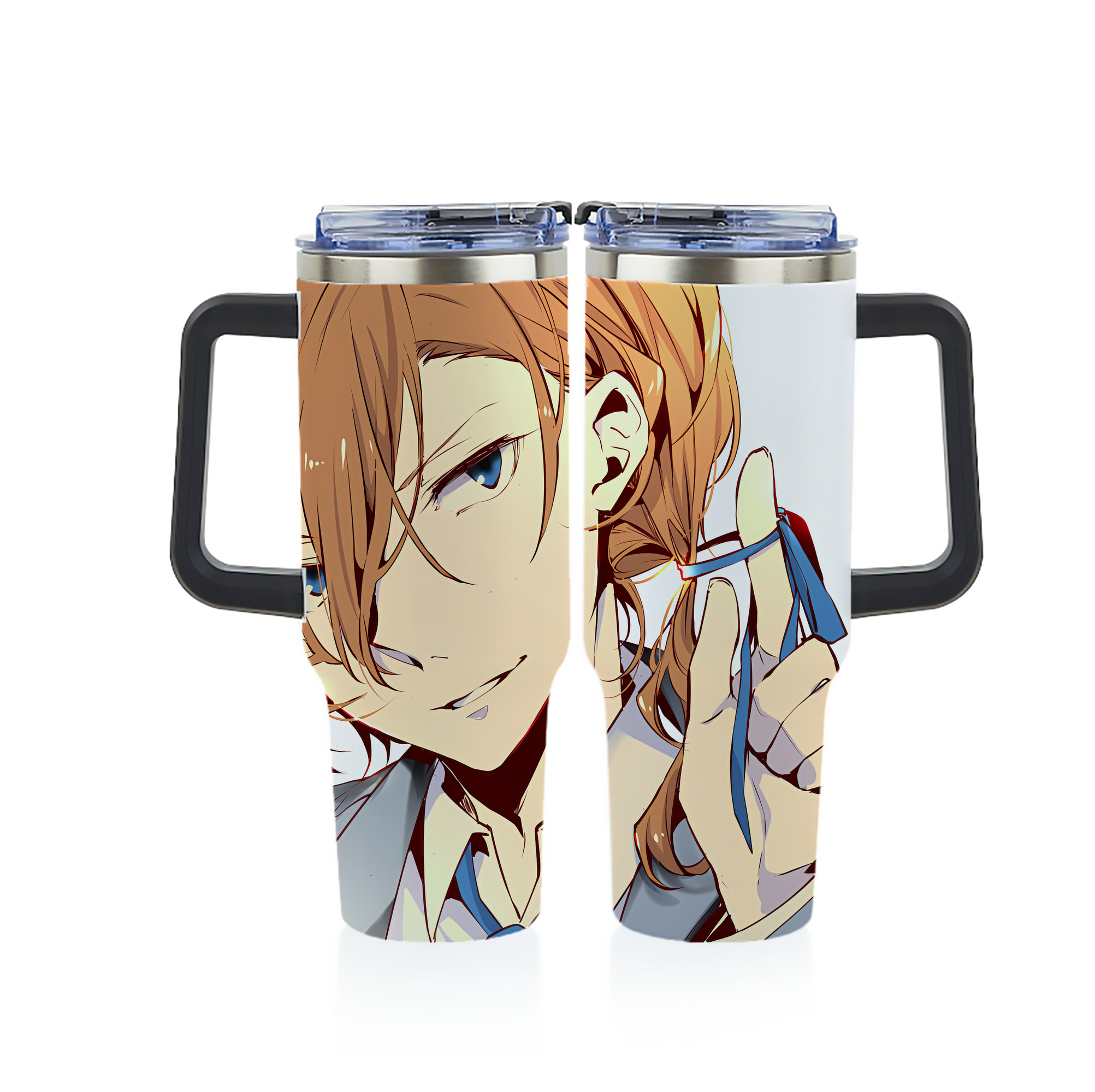（画像用） 文豪ストレイドッグス Bungo Stray Dogs 1200ｍLフルプリント車用タンブラー