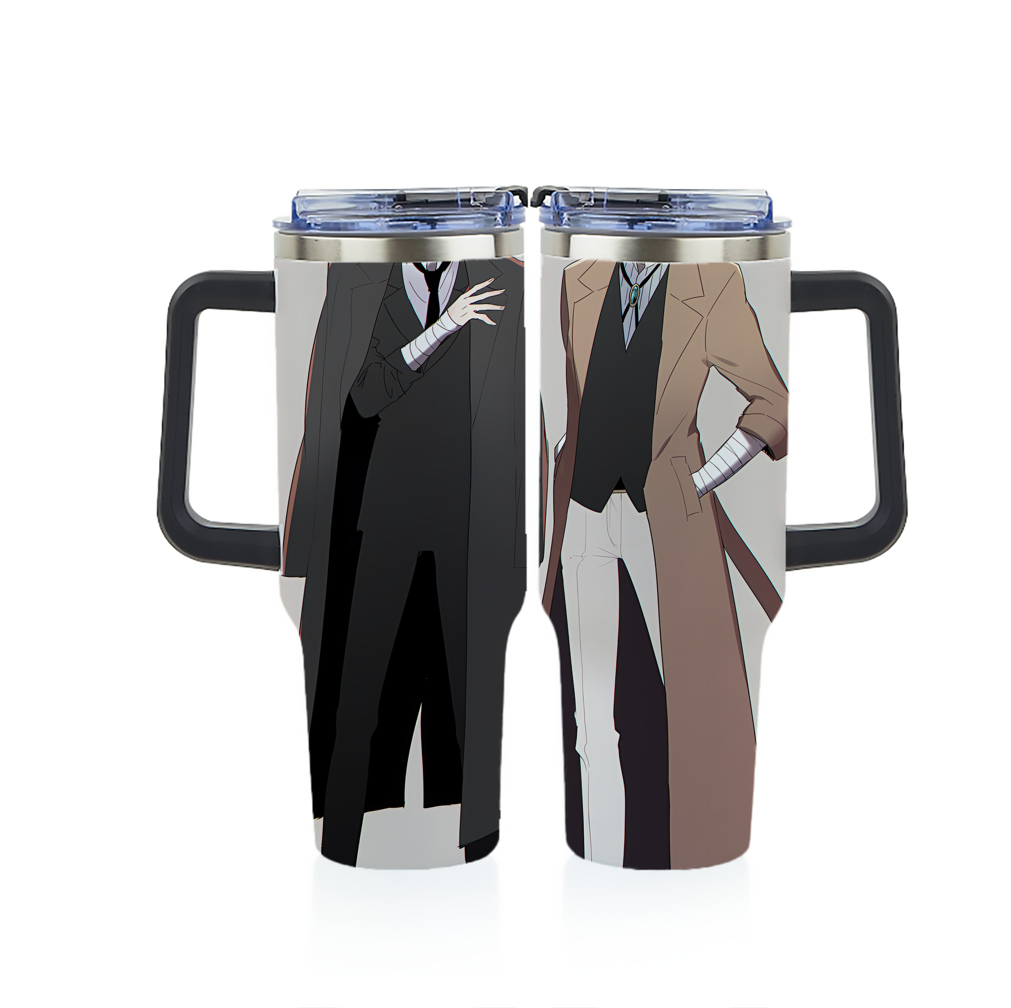 （画像用） 文豪ストレイドッグス Bungo Stray Dogs 1200ｍLフルプリント車用タンブラー