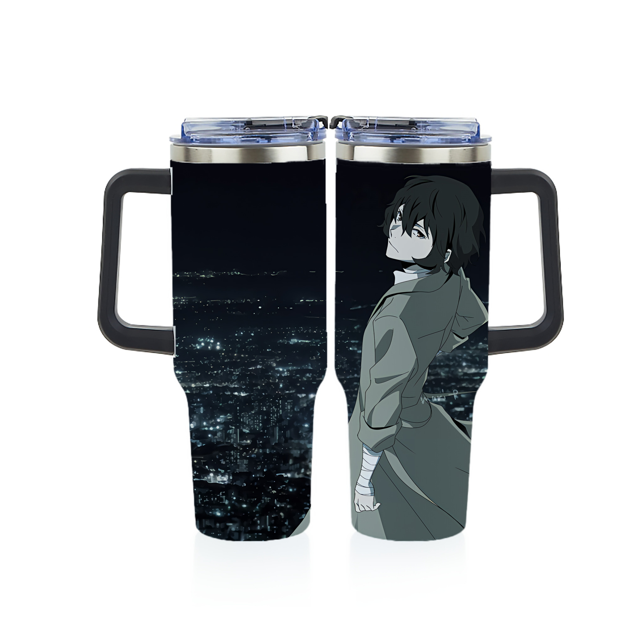 （画像用） 文豪ストレイドッグス Bungo Stray Dogs 1200ｍLフルプリント車用タンブラー