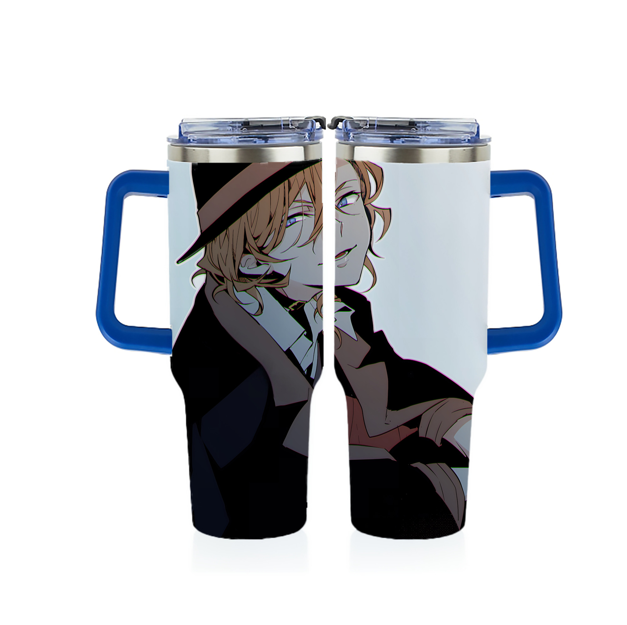 （画像用） 文豪ストレイドッグス Bungo Stray Dogs 1200ｍLフルプリント車用タンブラー