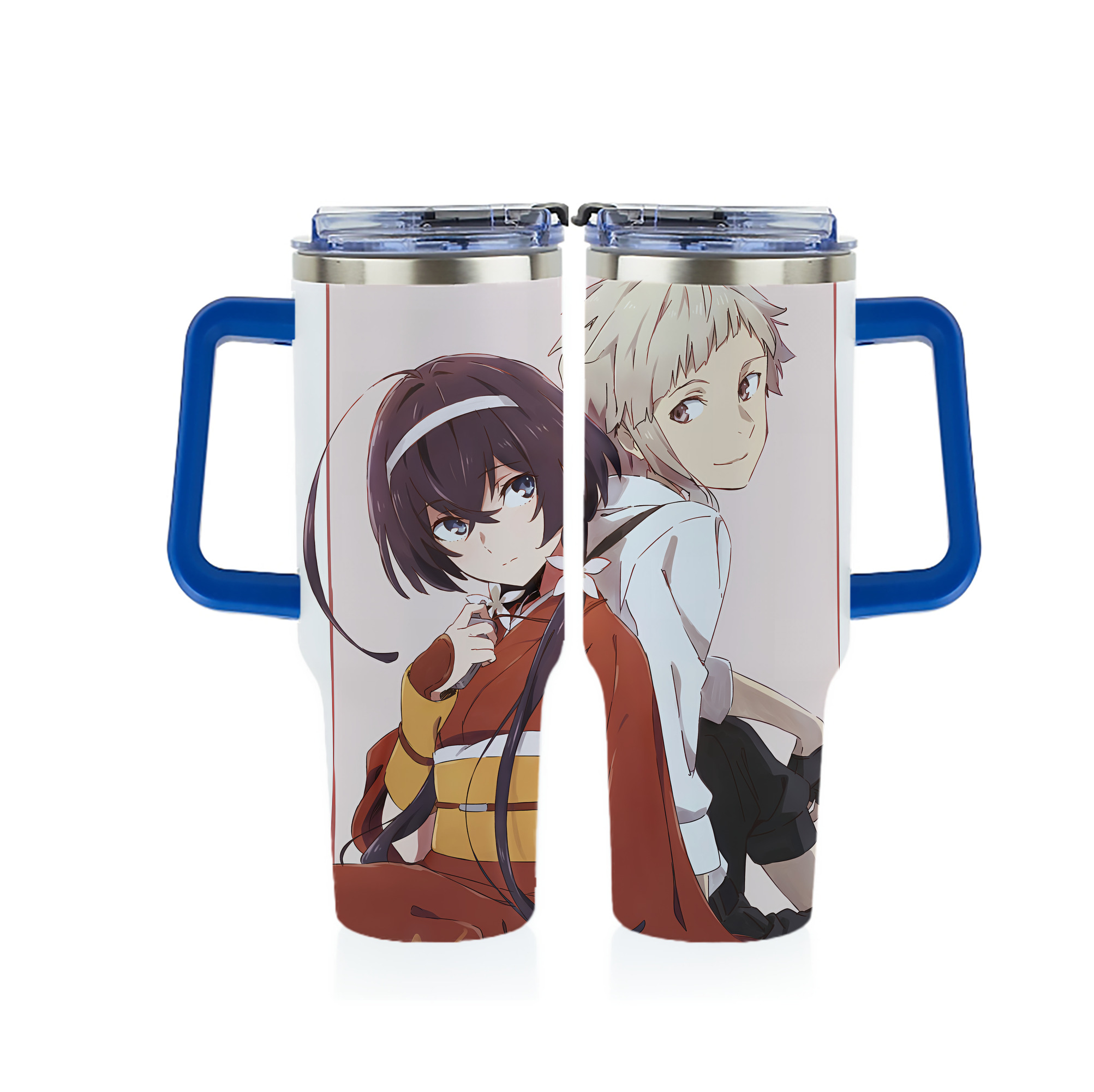 （画像用） 文豪ストレイドッグス Bungo Stray Dogs 1200ｍLフルプリント車用タンブラー