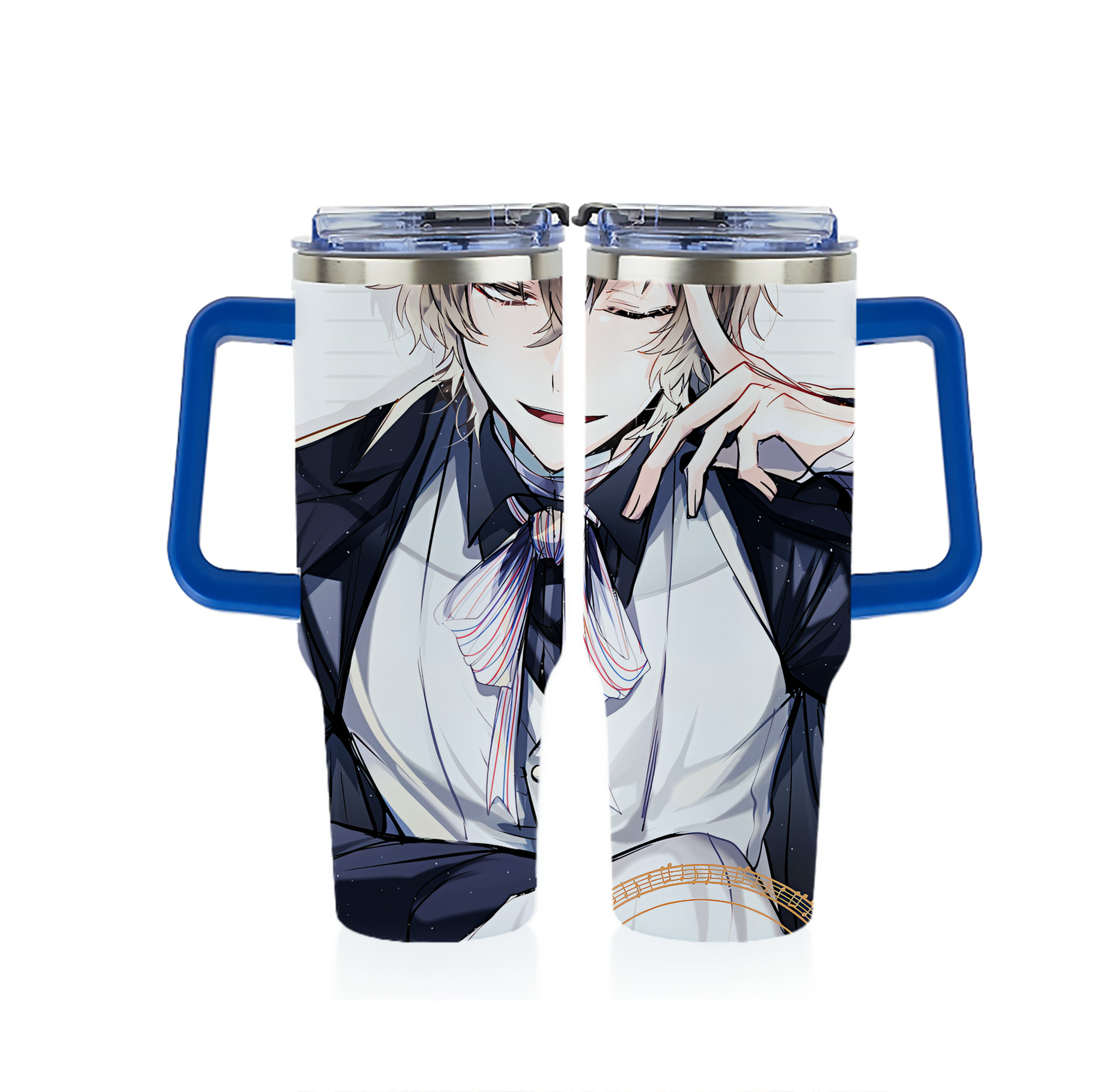 （画像用） 文豪ストレイドッグス Bungo Stray Dogs 1200ｍLフルプリント車用タンブラー