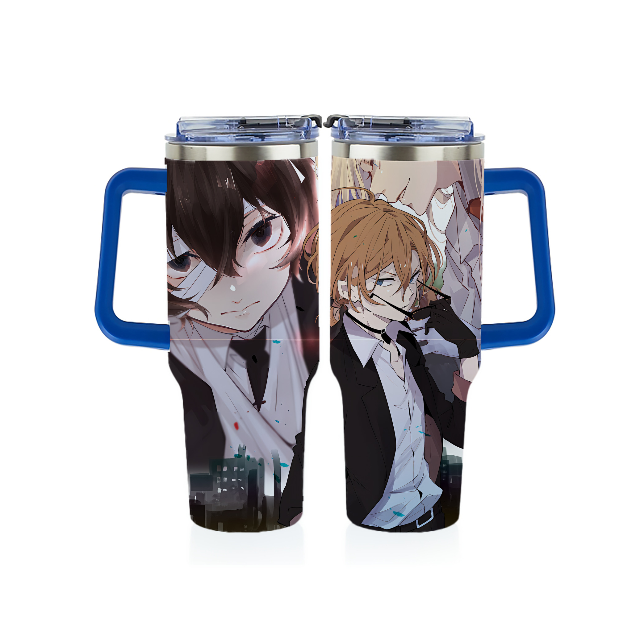 （画像用） 文豪ストレイドッグス Bungo Stray Dogs 1200ｍLフルプリント車用タンブラー