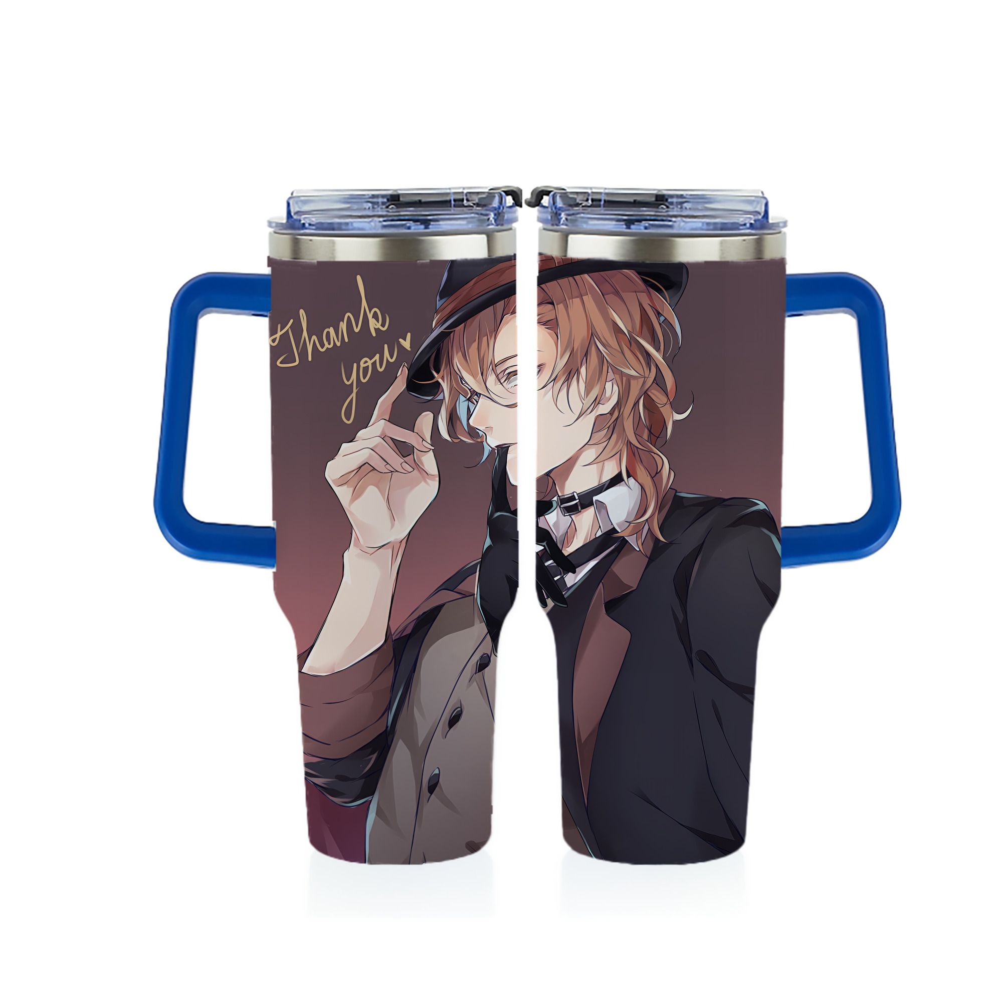 （画像用） 文豪ストレイドッグス Bungo Stray Dogs 1200ｍLフルプリント車用タンブラー