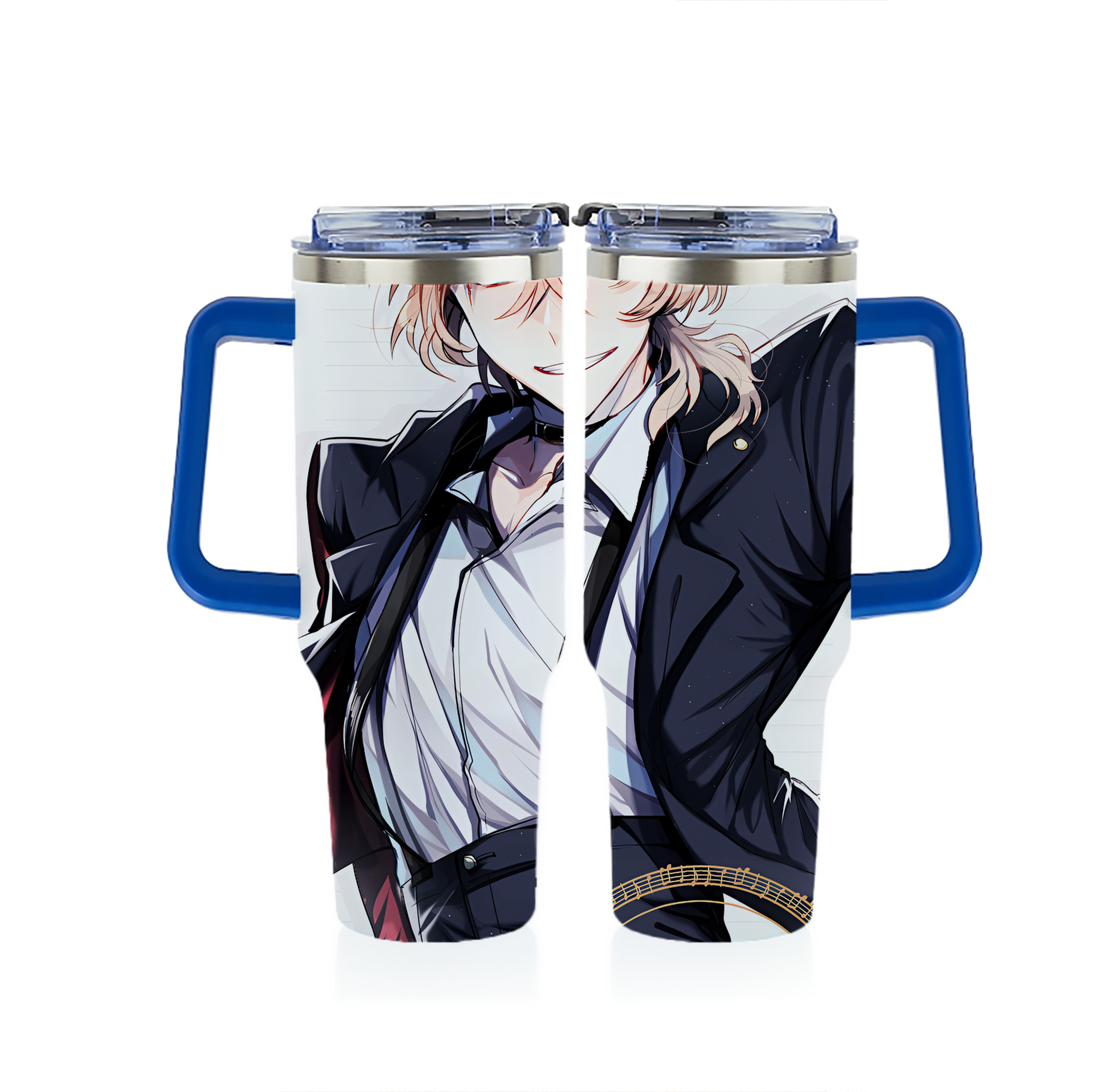 （画像用） 文豪ストレイドッグス Bungo Stray Dogs 1200ｍLフルプリント車用タンブラー