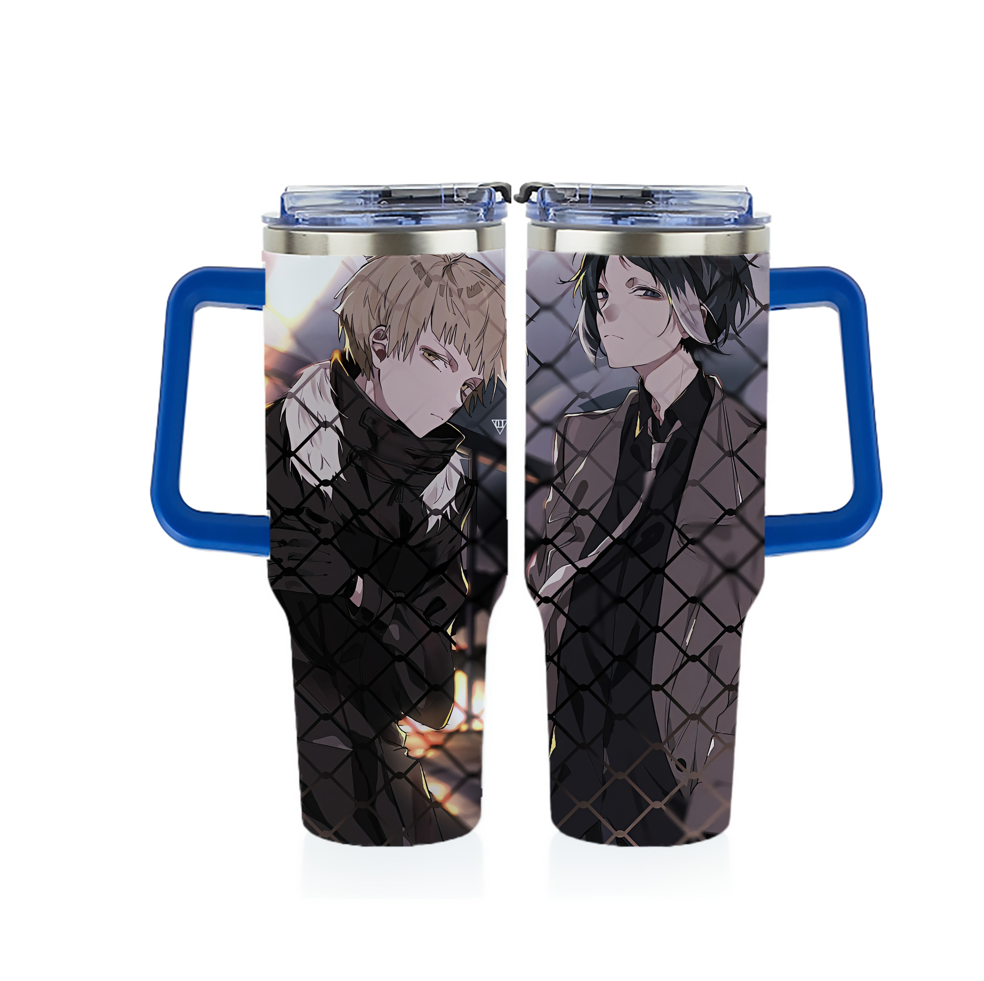 （画像用） 文豪ストレイドッグス Bungo Stray Dogs 1200ｍLフルプリント車用タンブラー