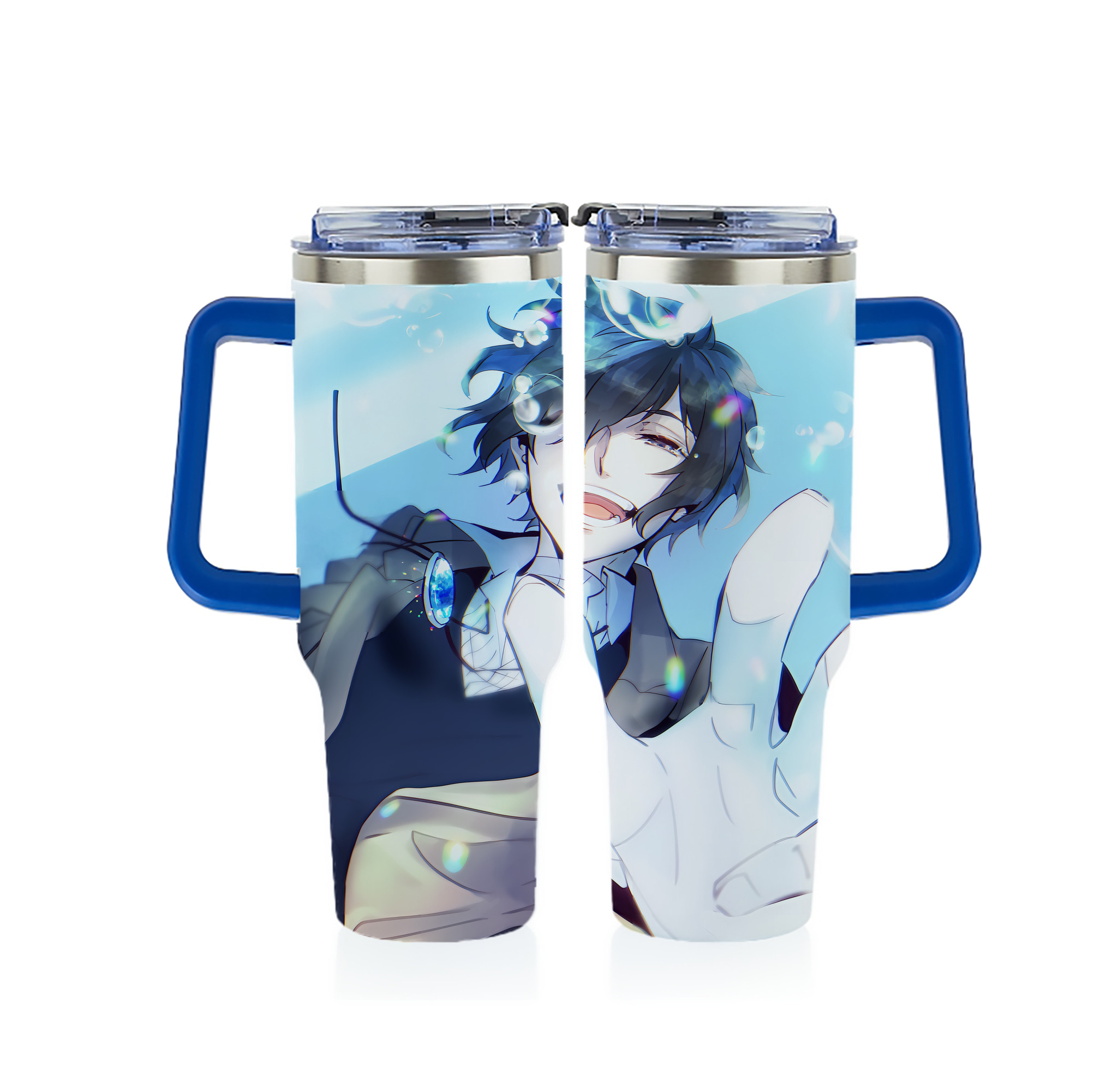 （画像用） 文豪ストレイドッグス Bungo Stray Dogs 1200ｍLフルプリント車用タンブラー