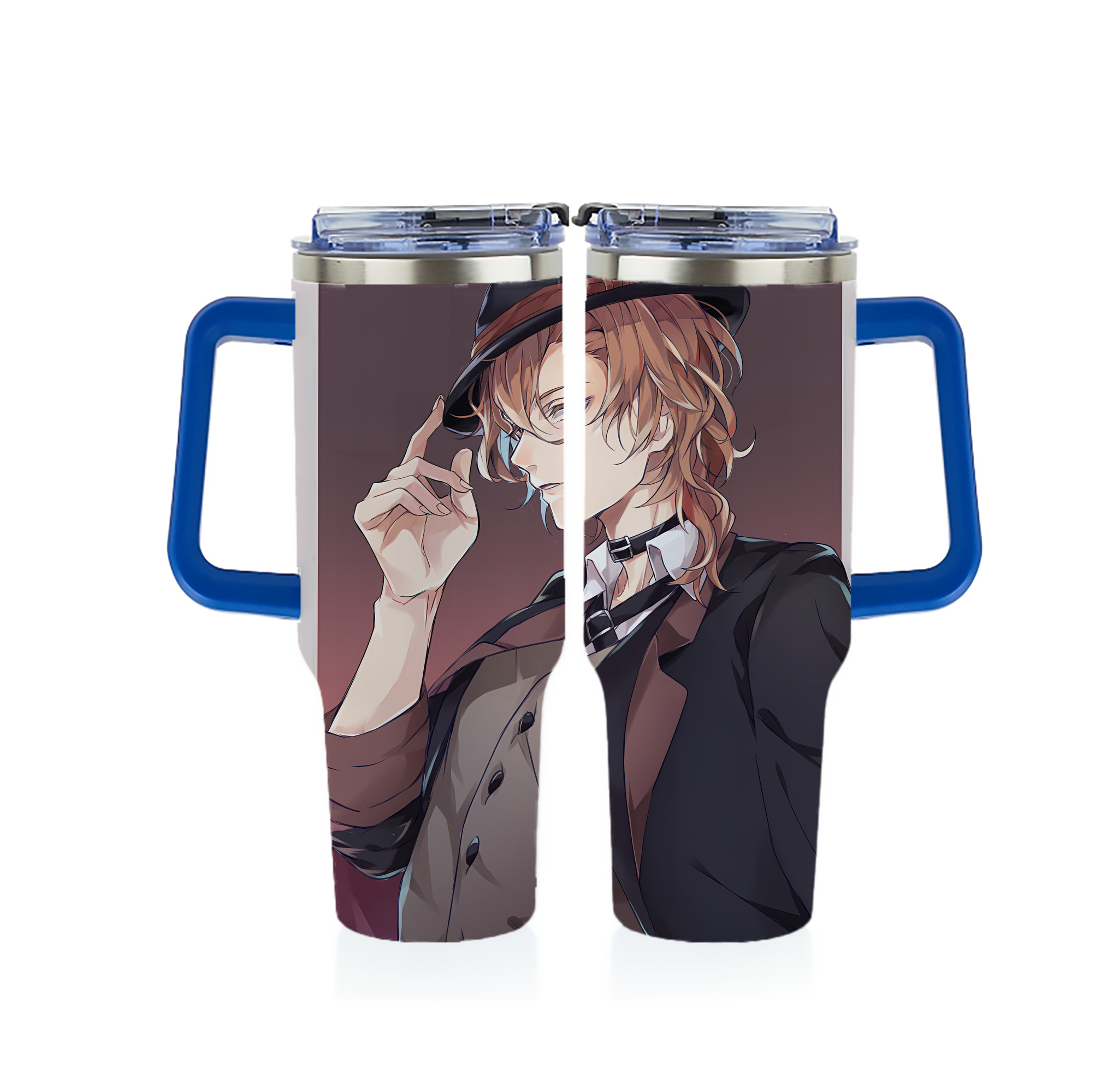 （画像用） 文豪ストレイドッグス Bungo Stray Dogs 1200ｍLフルプリント車用タンブラー