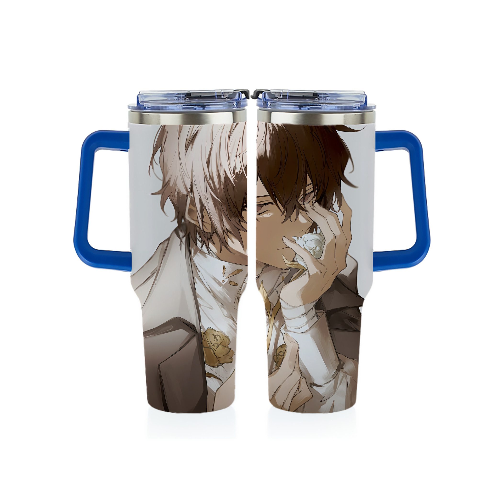 （画像用） 文豪ストレイドッグス Bungo Stray Dogs 1200ｍLフルプリント車用タンブラー