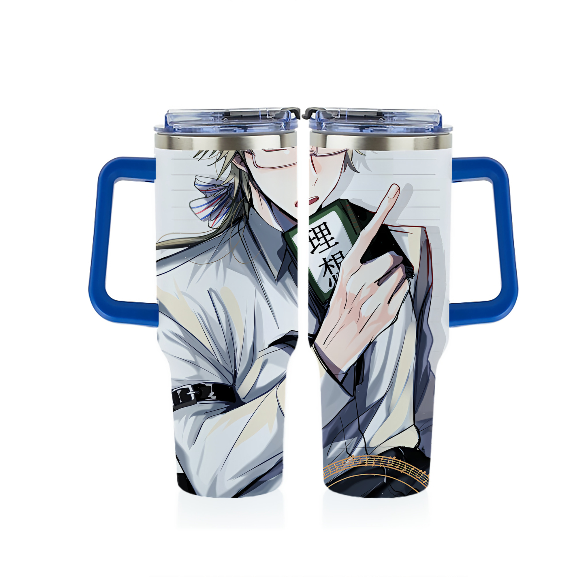 （画像用） 文豪ストレイドッグス Bungo Stray Dogs 1200ｍLフルプリント車用タンブラー