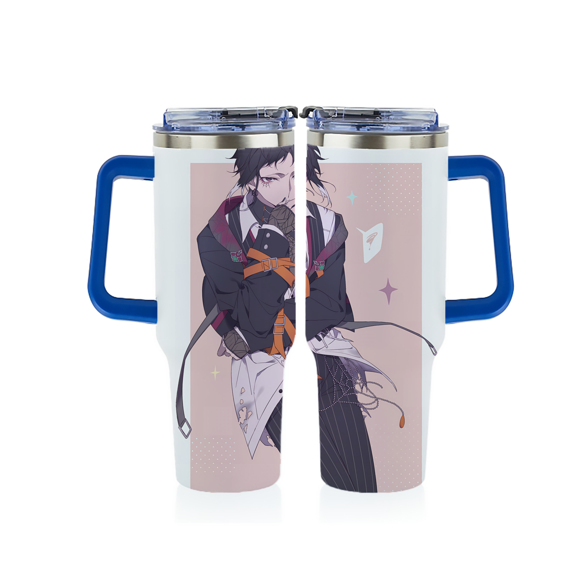 （画像用） 文豪ストレイドッグス Bungo Stray Dogs 1200ｍLフルプリント車用タンブラー