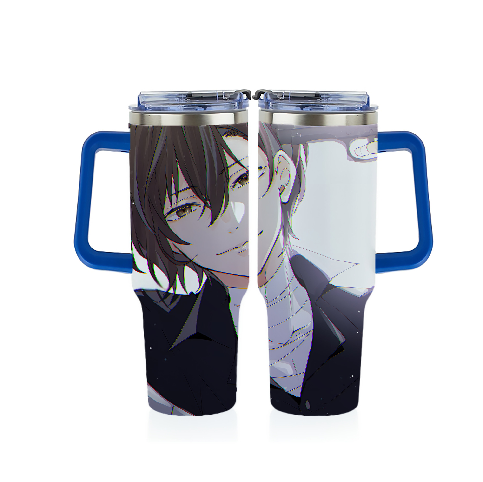 （画像用） 文豪ストレイドッグス Bungo Stray Dogs 1200ｍLフルプリント車用タンブラー