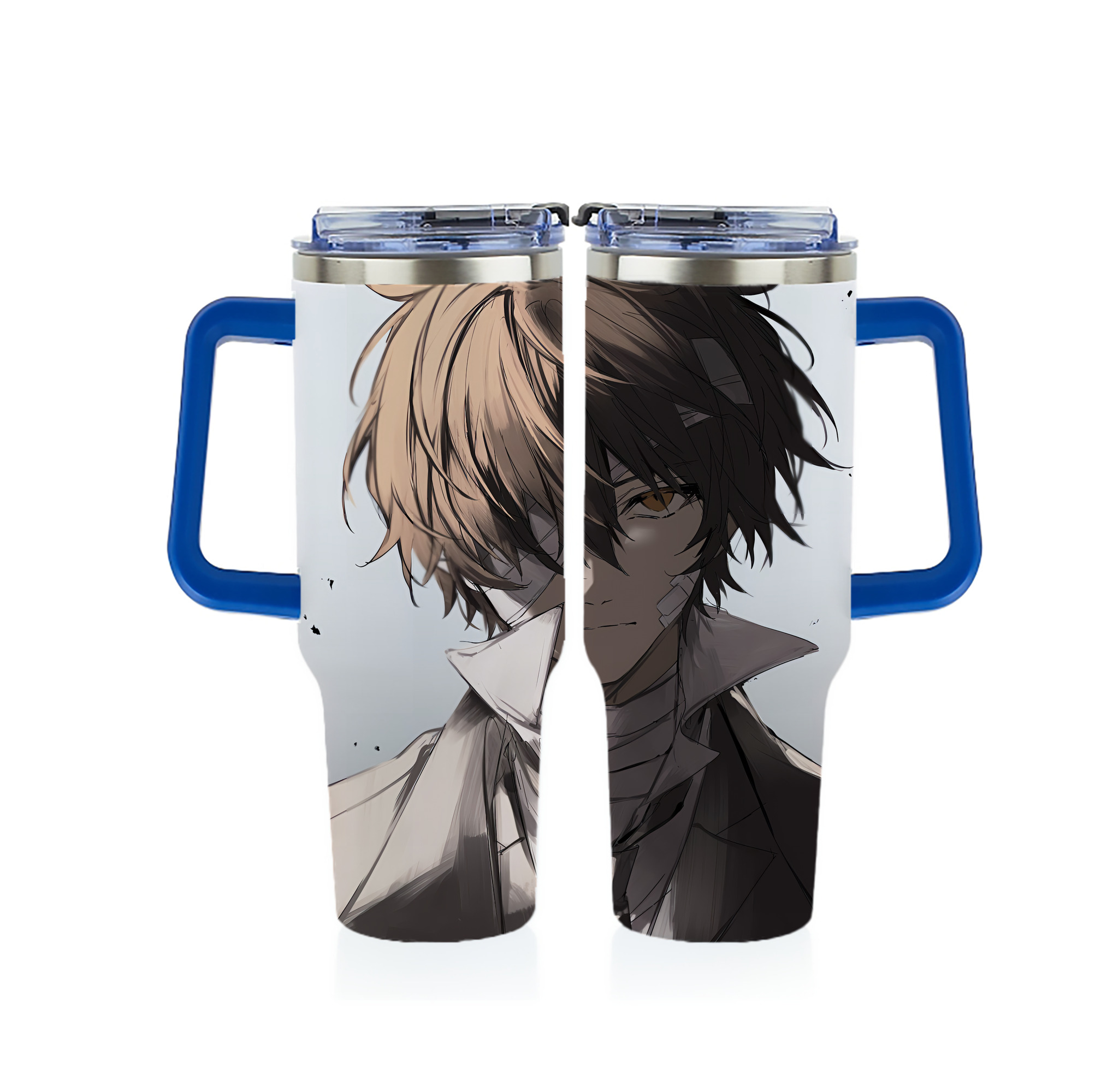 （画像用） 文豪ストレイドッグス Bungo Stray Dogs 1200ｍLフルプリント車用タンブラー