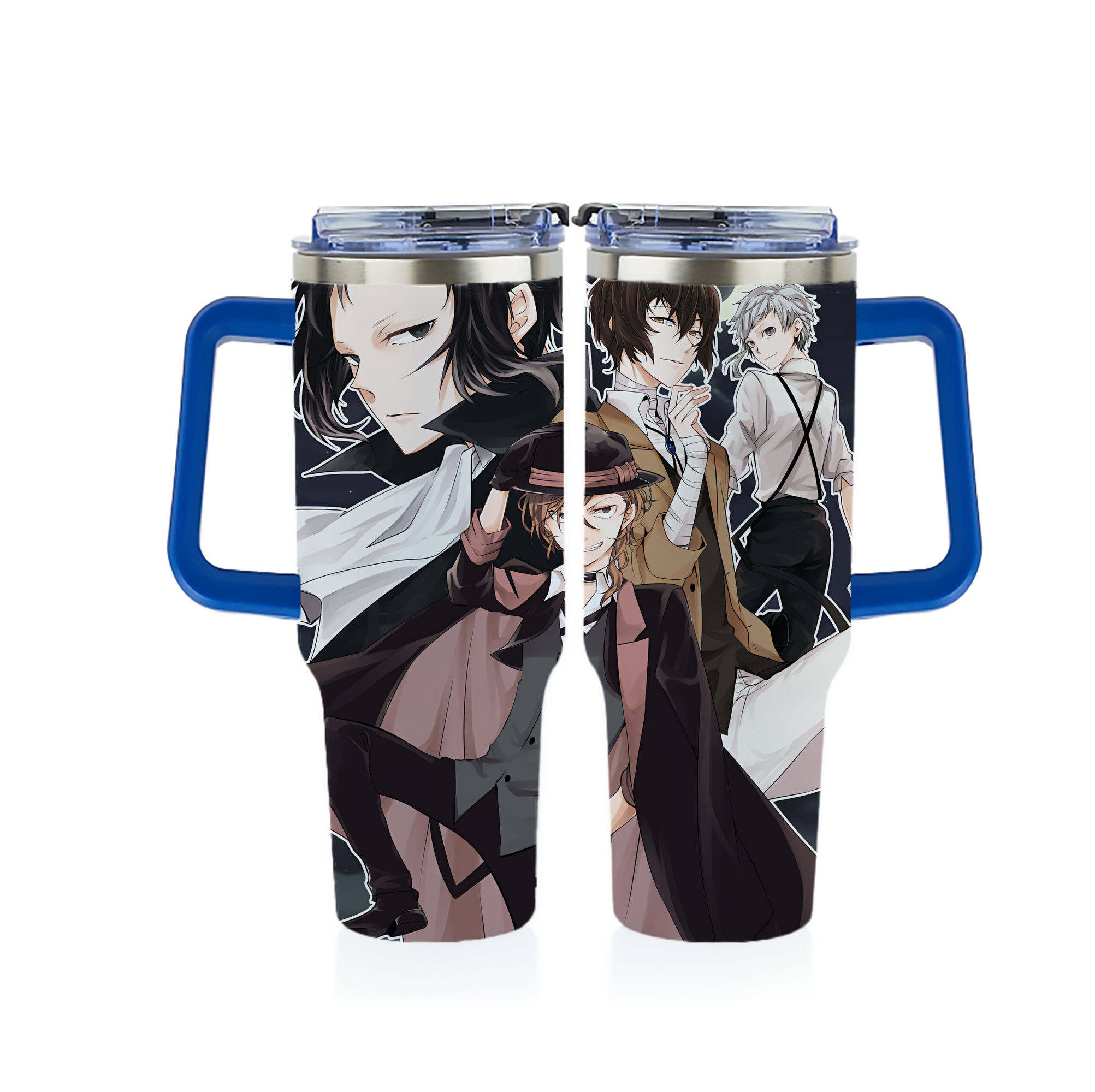 （画像用） 文豪ストレイドッグス Bungo Stray Dogs 1200ｍLフルプリント車用タンブラー