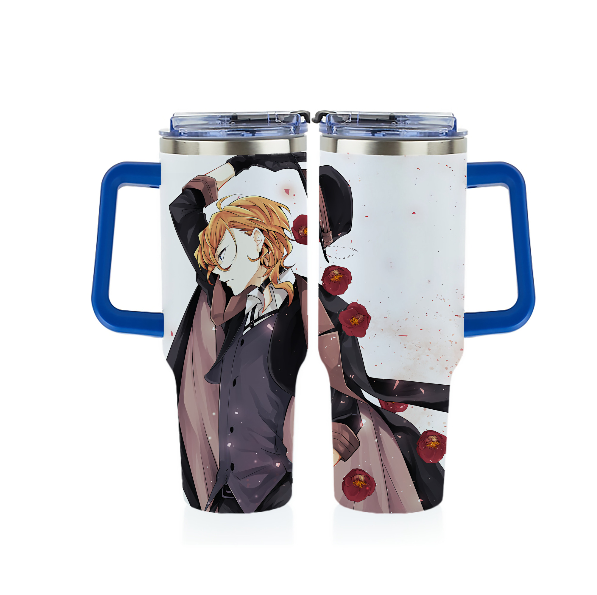 （画像用） 文豪ストレイドッグス Bungo Stray Dogs 1200ｍLフルプリント車用タンブラー