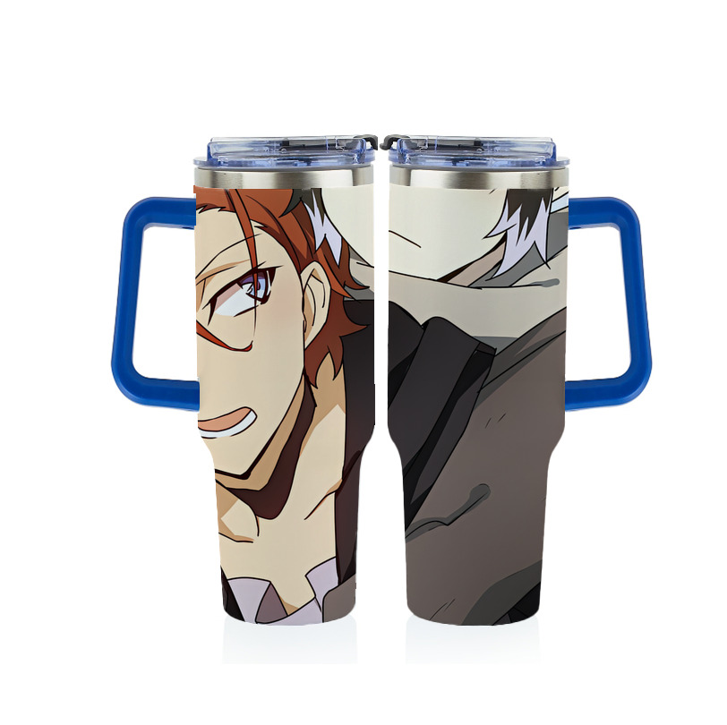 （画像用） 文豪ストレイドッグス Bungo Stray Dogs 1200ｍLフルプリント車用タンブラー