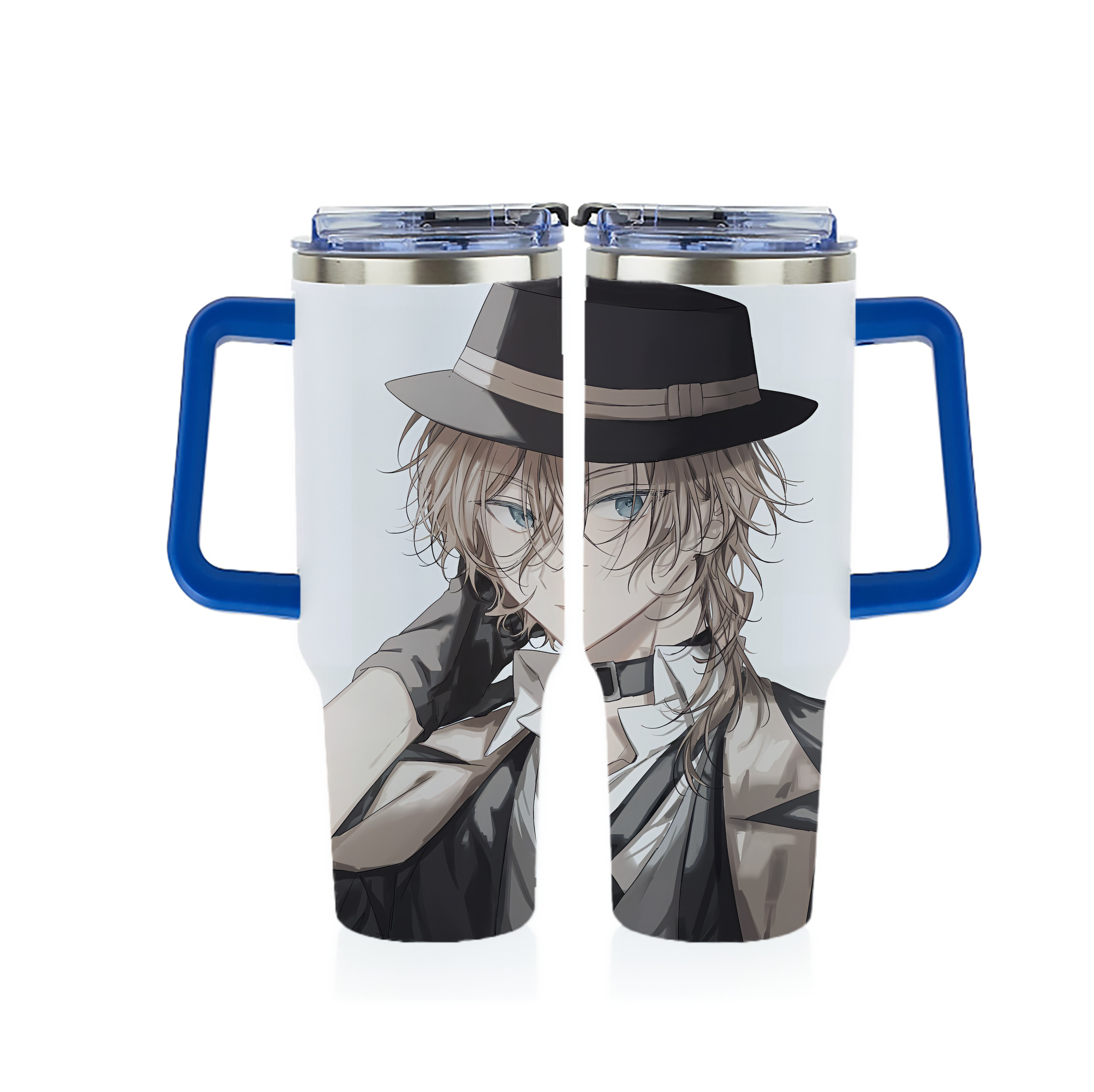 （画像用） 文豪ストレイドッグス Bungo Stray Dogs 1200ｍLフルプリント車用タンブラー