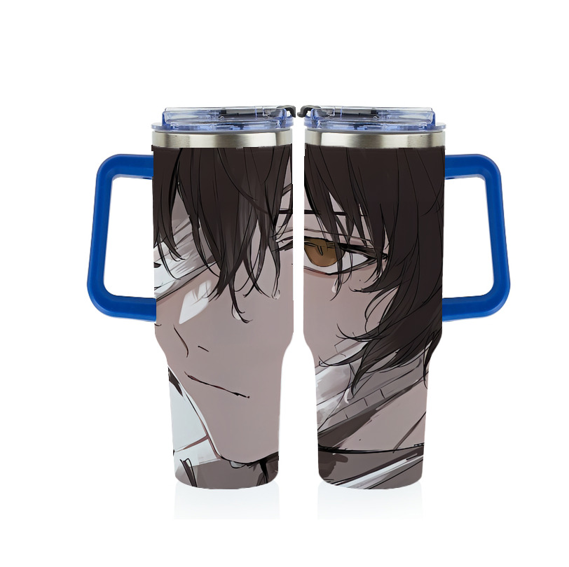 （画像用） 文豪ストレイドッグス Bungo Stray Dogs 1200ｍLフルプリント車用タンブラー