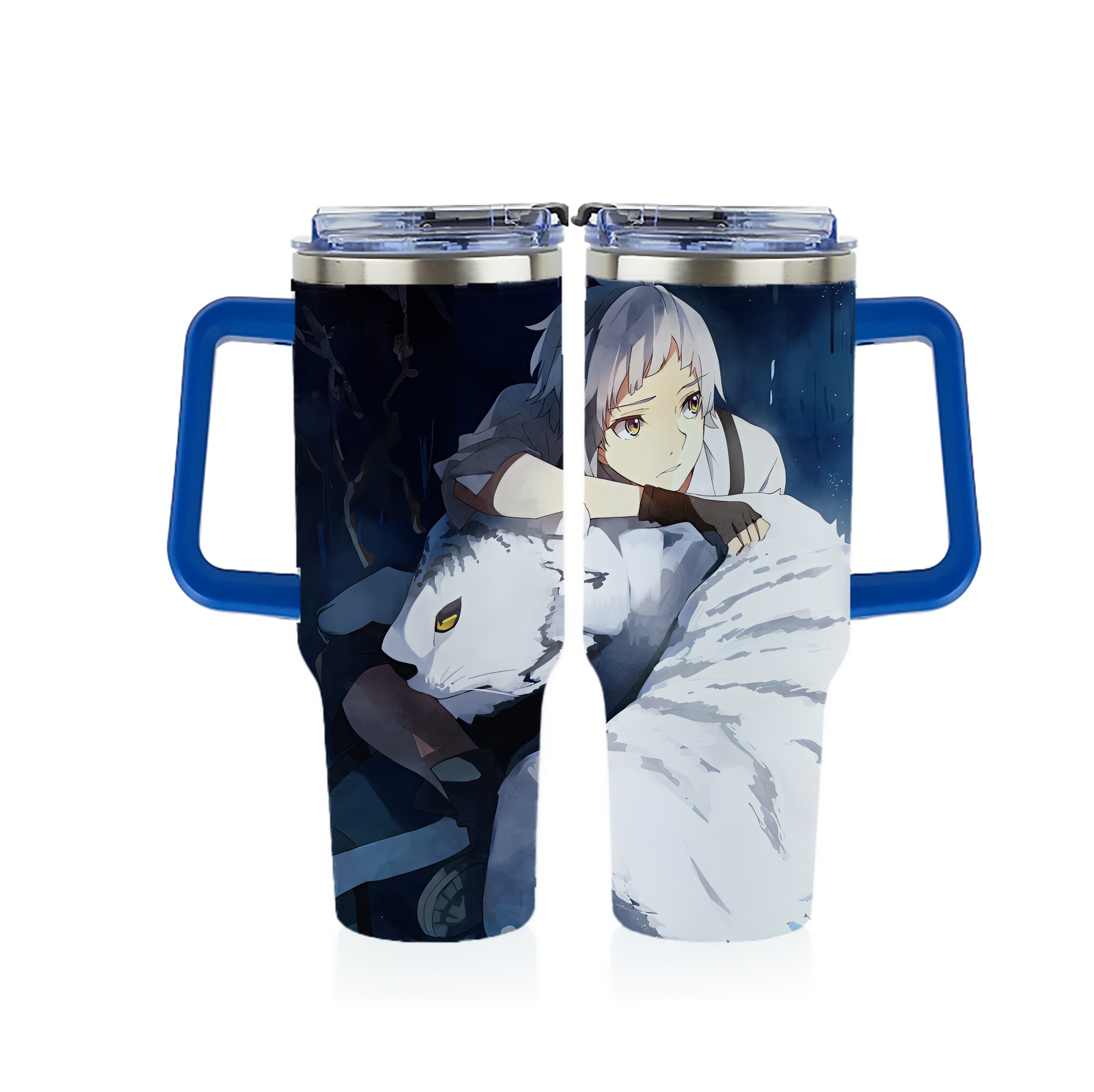 （画像用） 文豪ストレイドッグス Bungo Stray Dogs 1200ｍLフルプリント車用タンブラー