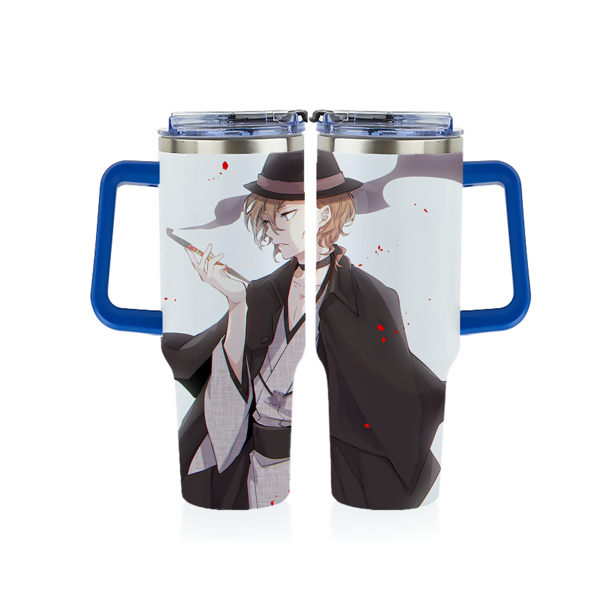 （画像用） 文豪ストレイドッグス Bungo Stray Dogs 1200ｍLフルプリント車用タンブラー
