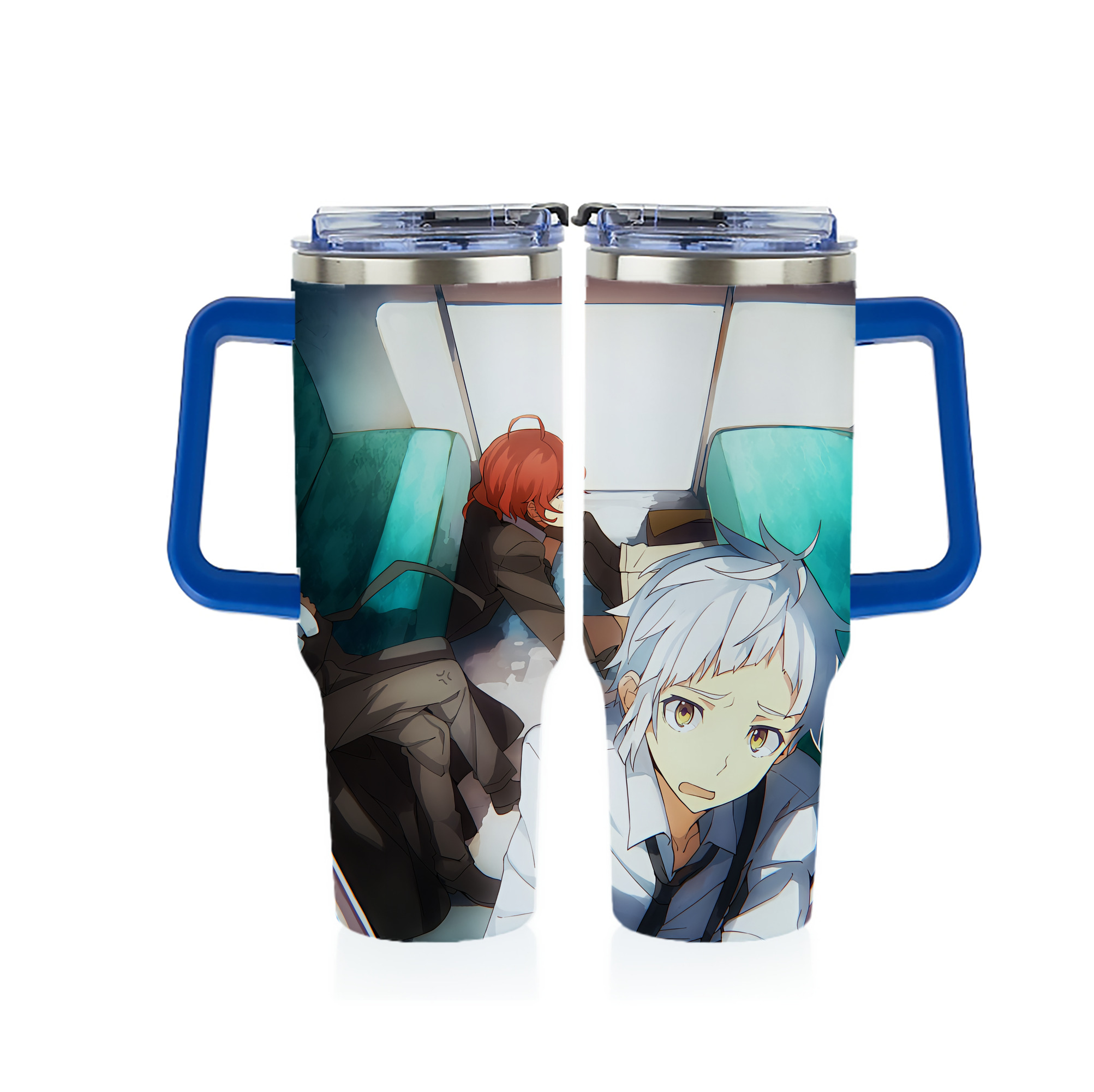 （画像用） 文豪ストレイドッグス Bungo Stray Dogs 1200ｍLフルプリント車用タンブラー