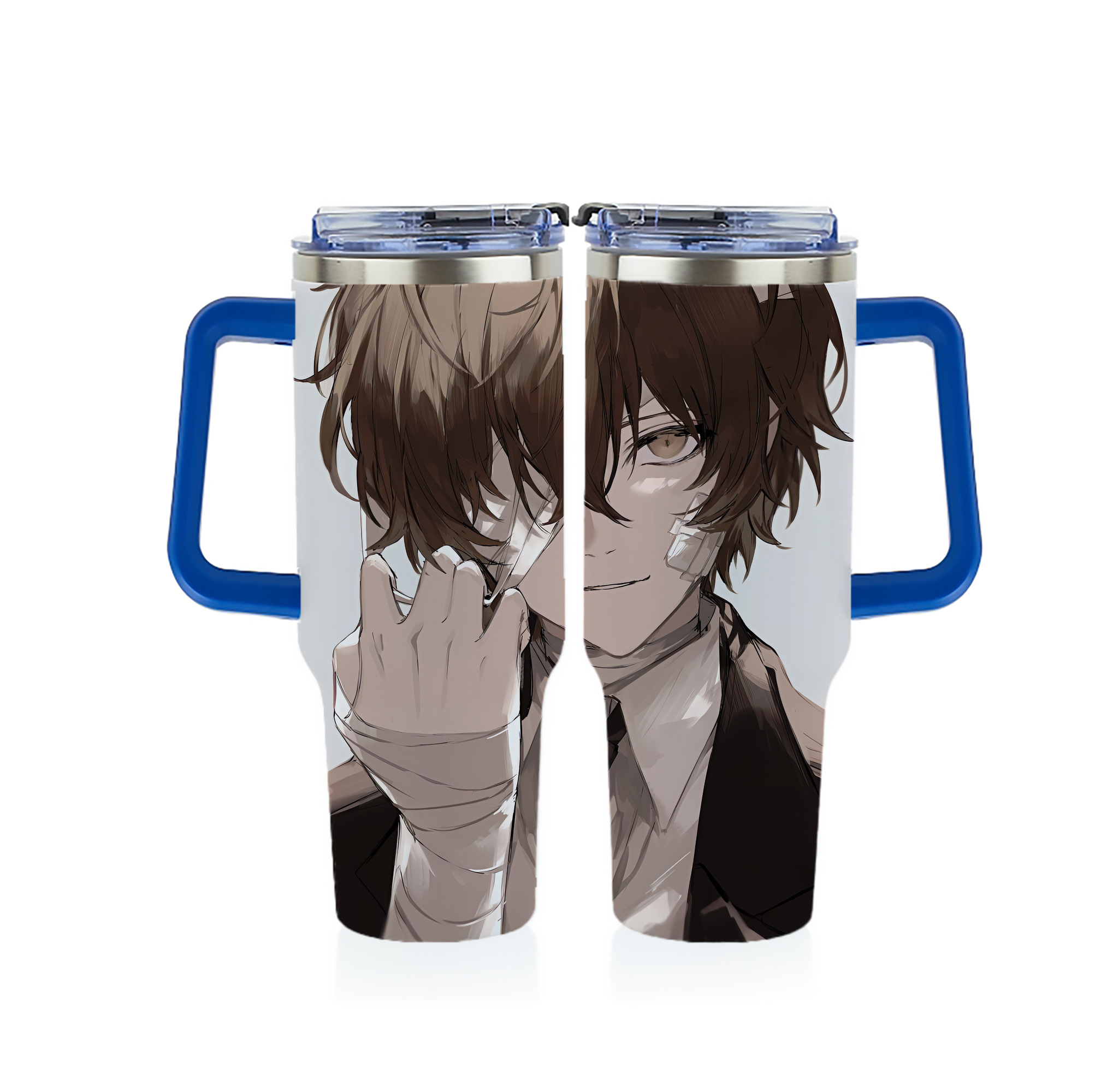 （画像用） 文豪ストレイドッグス Bungo Stray Dogs 1200ｍLフルプリント車用タンブラー
