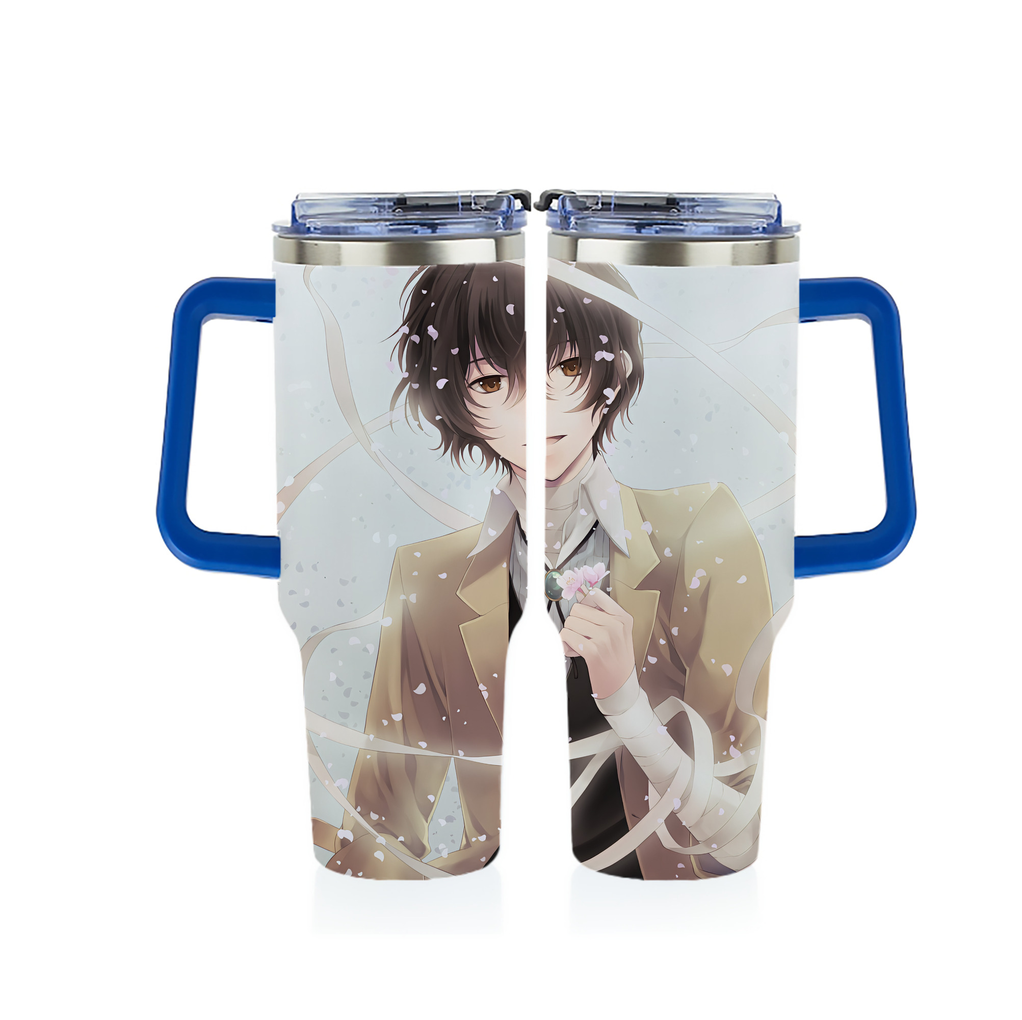 （画像用） 文豪ストレイドッグス Bungo Stray Dogs 1200ｍLフルプリント車用タンブラー