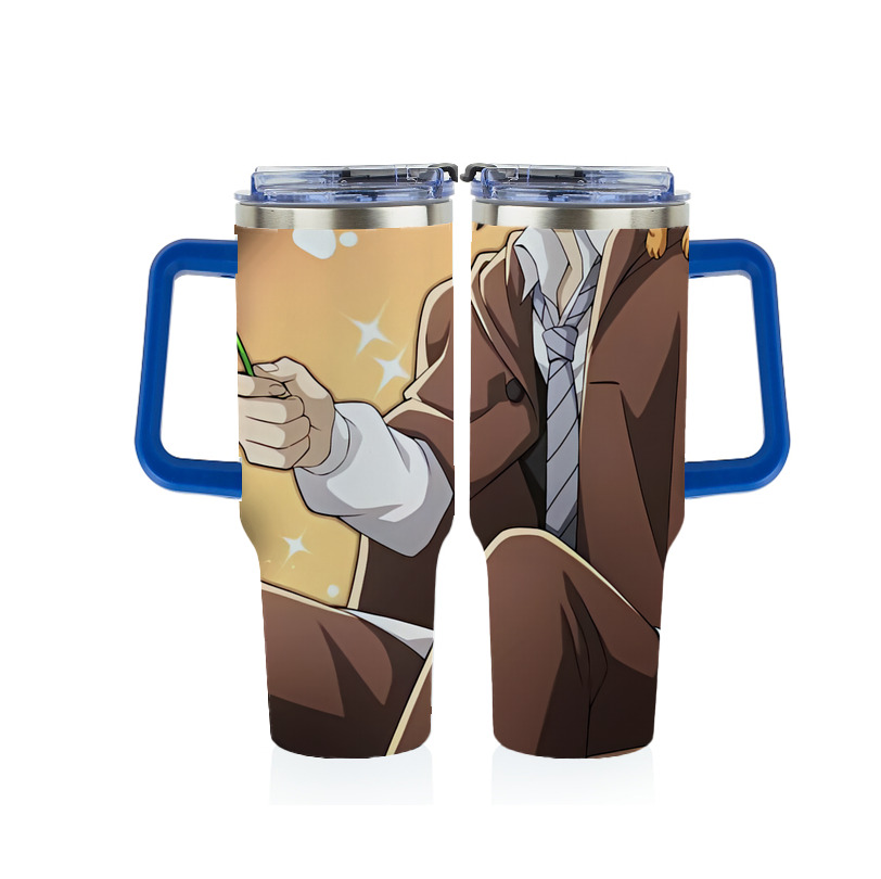 （画像用） 文豪ストレイドッグス Bungo Stray Dogs 1200ｍLフルプリント車用タンブラー
