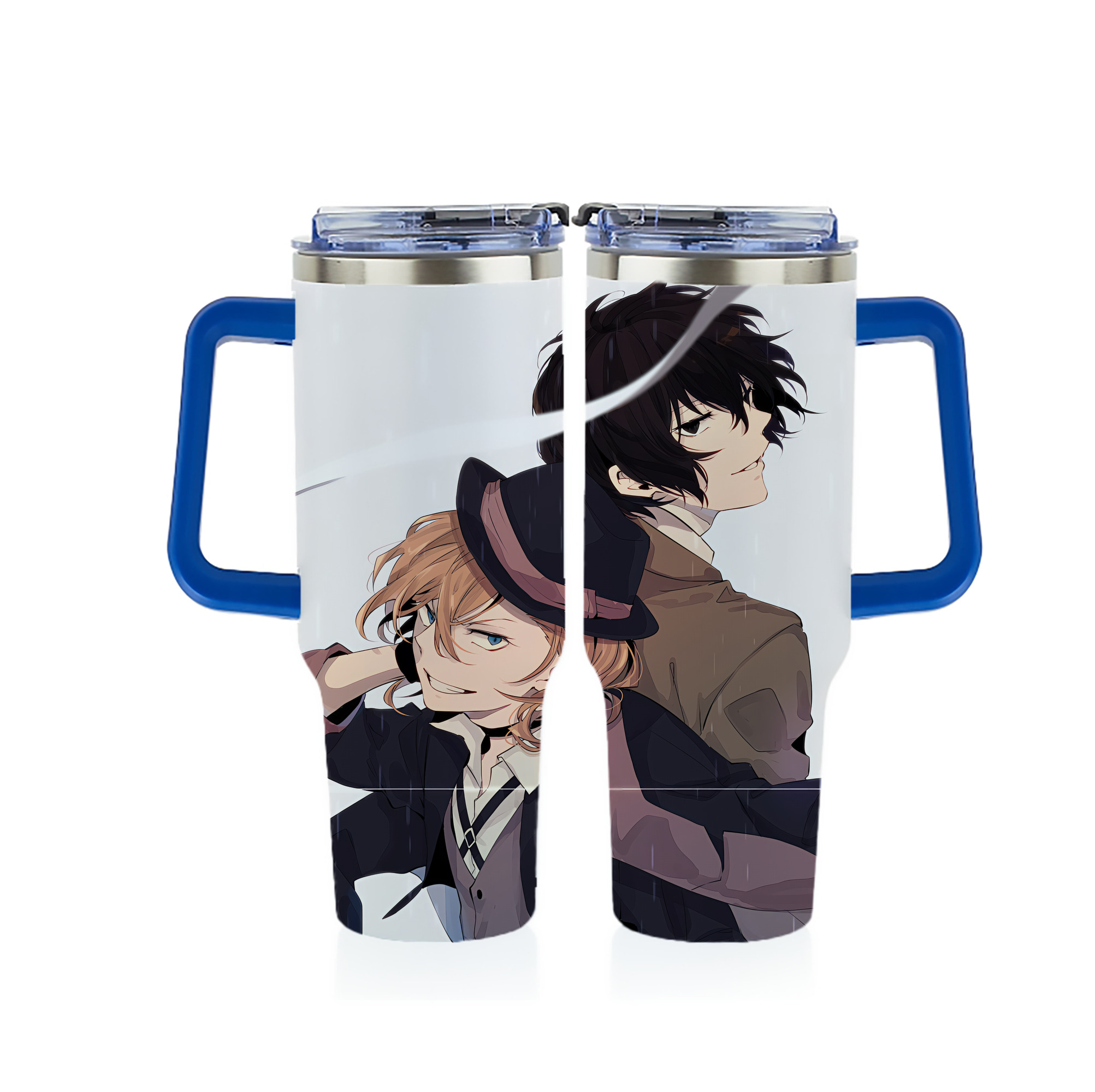 （画像用） 文豪ストレイドッグス Bungo Stray Dogs 1200ｍLフルプリント車用タンブラー
