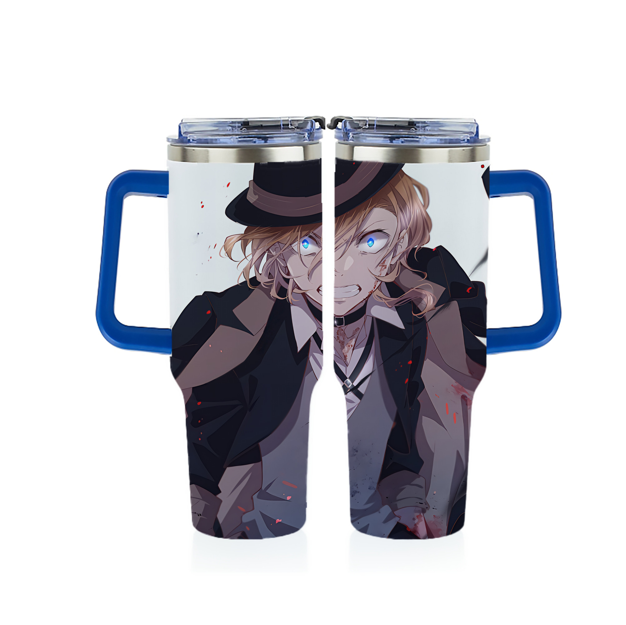 （画像用） 文豪ストレイドッグス Bungo Stray Dogs 1200ｍLフルプリント車用タンブラー