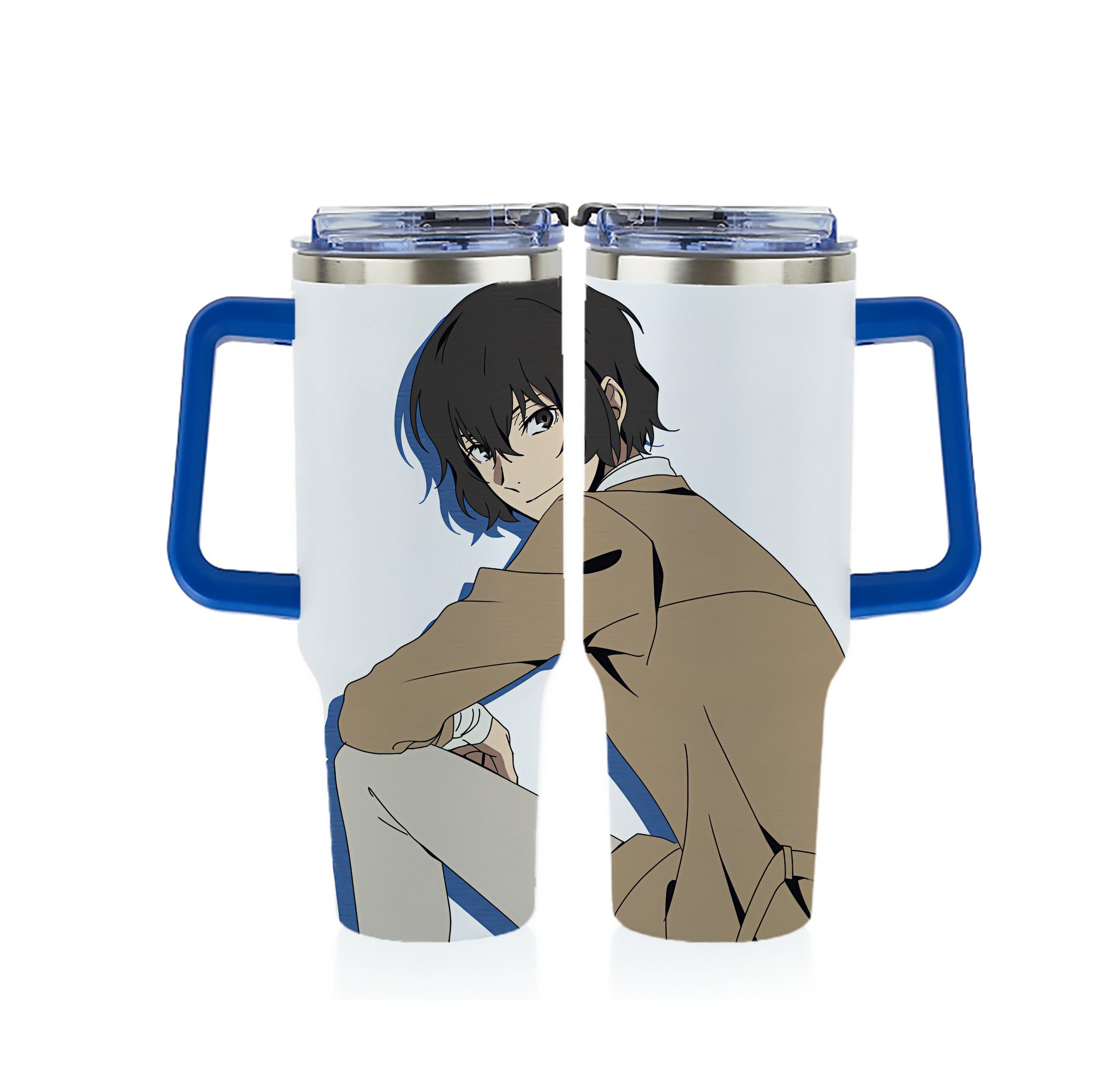 （画像用） 文豪ストレイドッグス Bungo Stray Dogs 1200ｍLフルプリント車用タンブラー