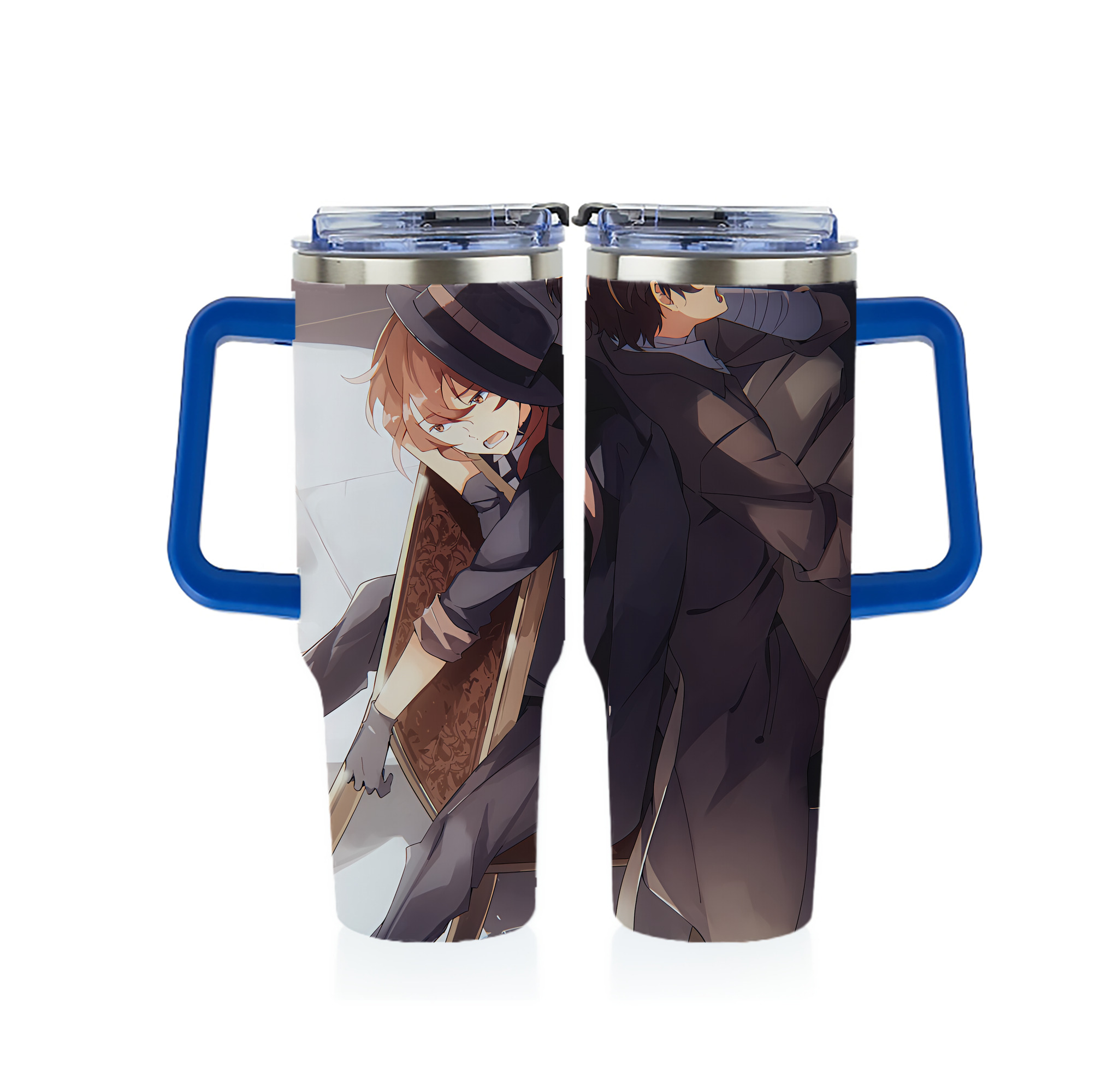 （画像用） 文豪ストレイドッグス Bungo Stray Dogs 1200ｍLフルプリント車用タンブラー