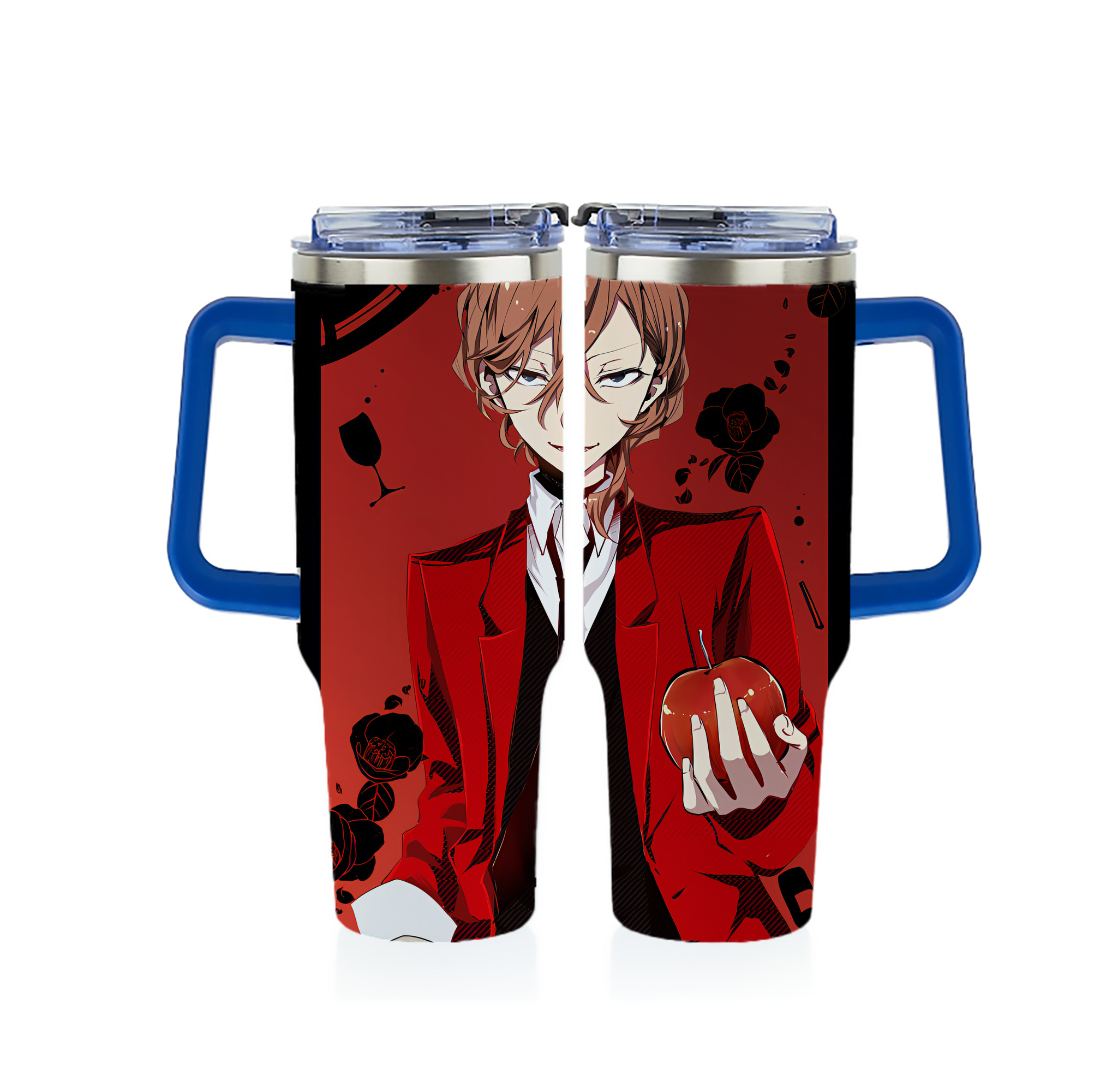 （画像用） 文豪ストレイドッグス Bungo Stray Dogs 1200ｍLフルプリント車用タンブラー