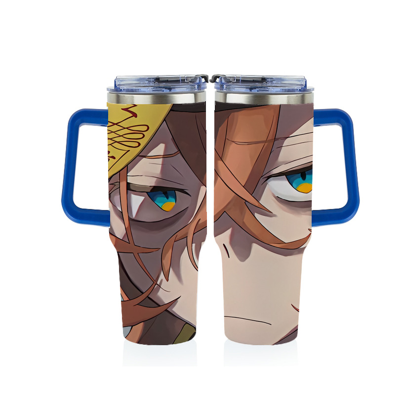 （画像用） 文豪ストレイドッグス Bungo Stray Dogs 1200ｍLフルプリント車用タンブラー